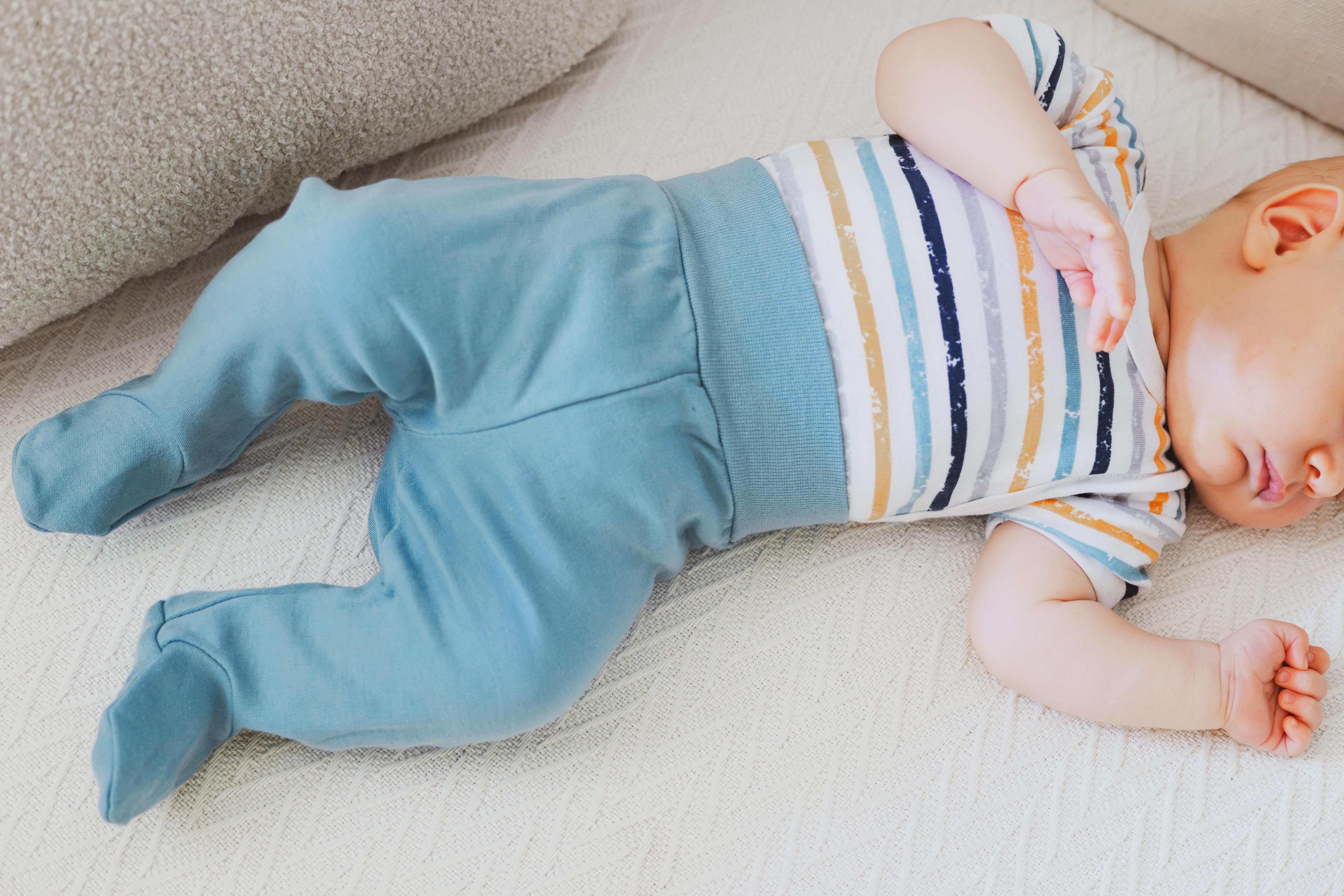 TupTam Schlupfhose TupTam Baby Unisex Hose mit Fuß Bunte 5er Pack