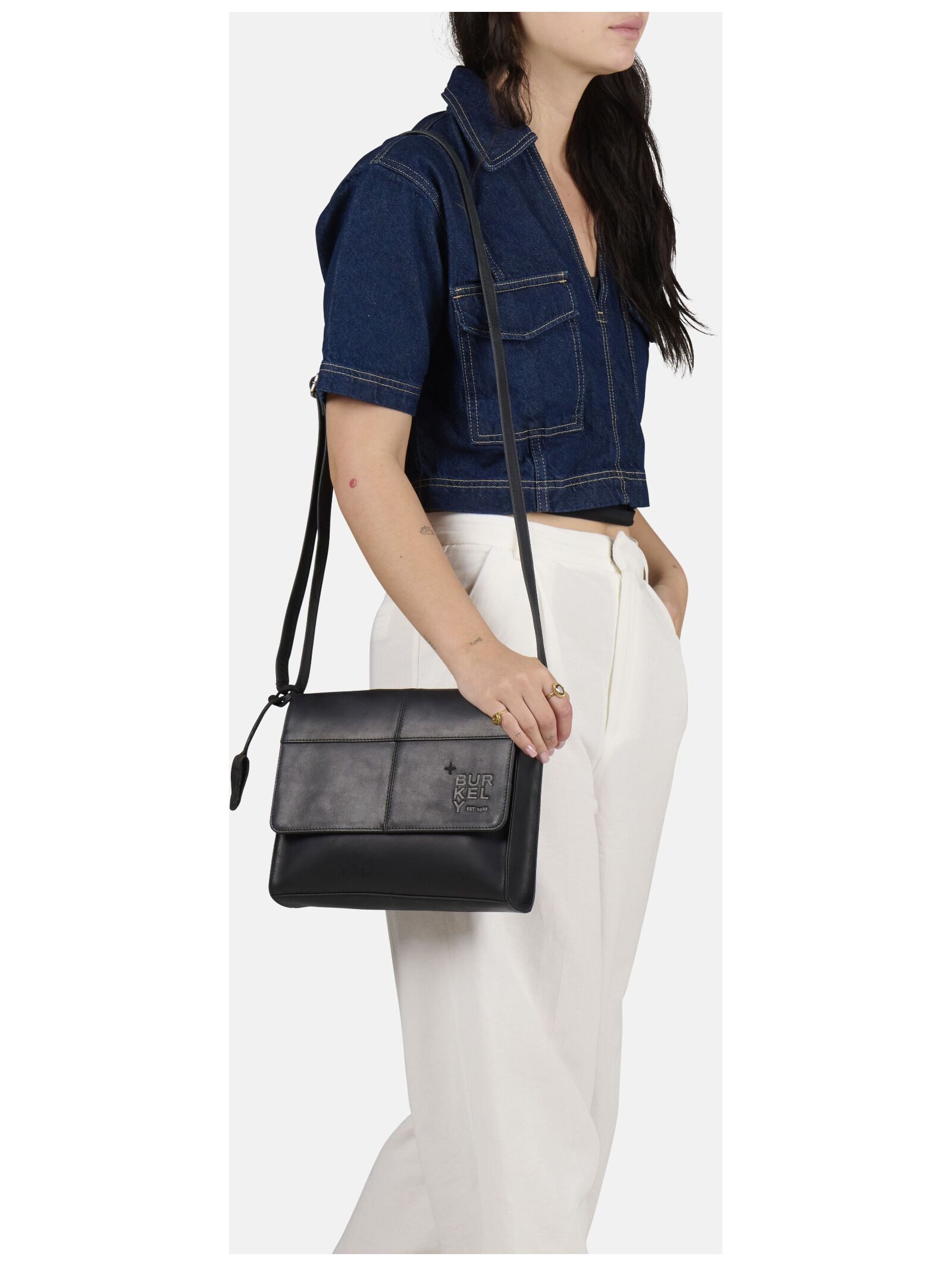 Burkely Umhängetasche BURKELY Taschen Leder günstig online kaufen