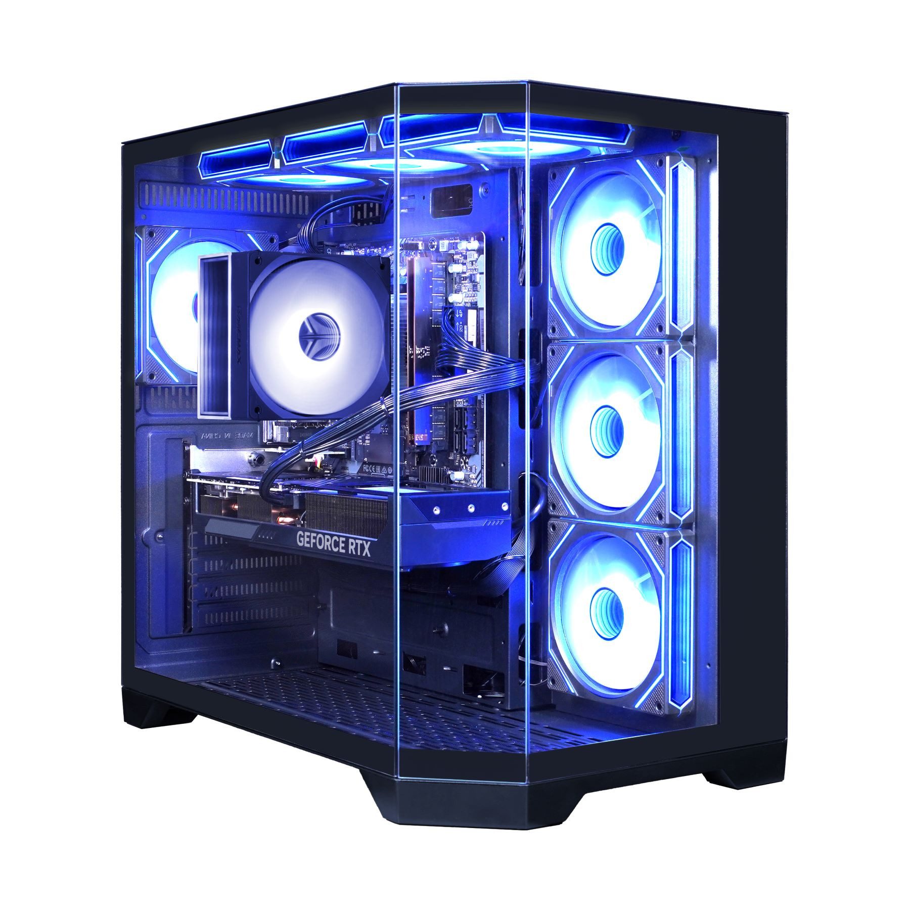 GAMEMAX MegaDeal HYPE-A BK 2577 AMD Ryzen 5 7500F RTX 5060 32GB DDR5 1TB SSD PC-Komplettsystem (27", AMD Ryzen 5 7500F, RTX 5060, 32 GB RAM, 1000 GB SSD, Windows 11 + MSI PRO MP273A LED-Monitor, 69cm (27)