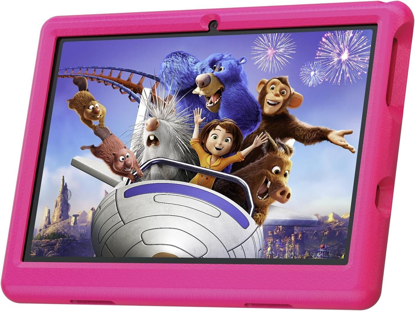 Freeski Kinder 6 GB RAM mit Dual Kamera Tablet (10", 64 GB, Andriod 13, mit  Kindersicherung, kidoz vorinstallieren, WiFi, Bluetooth)