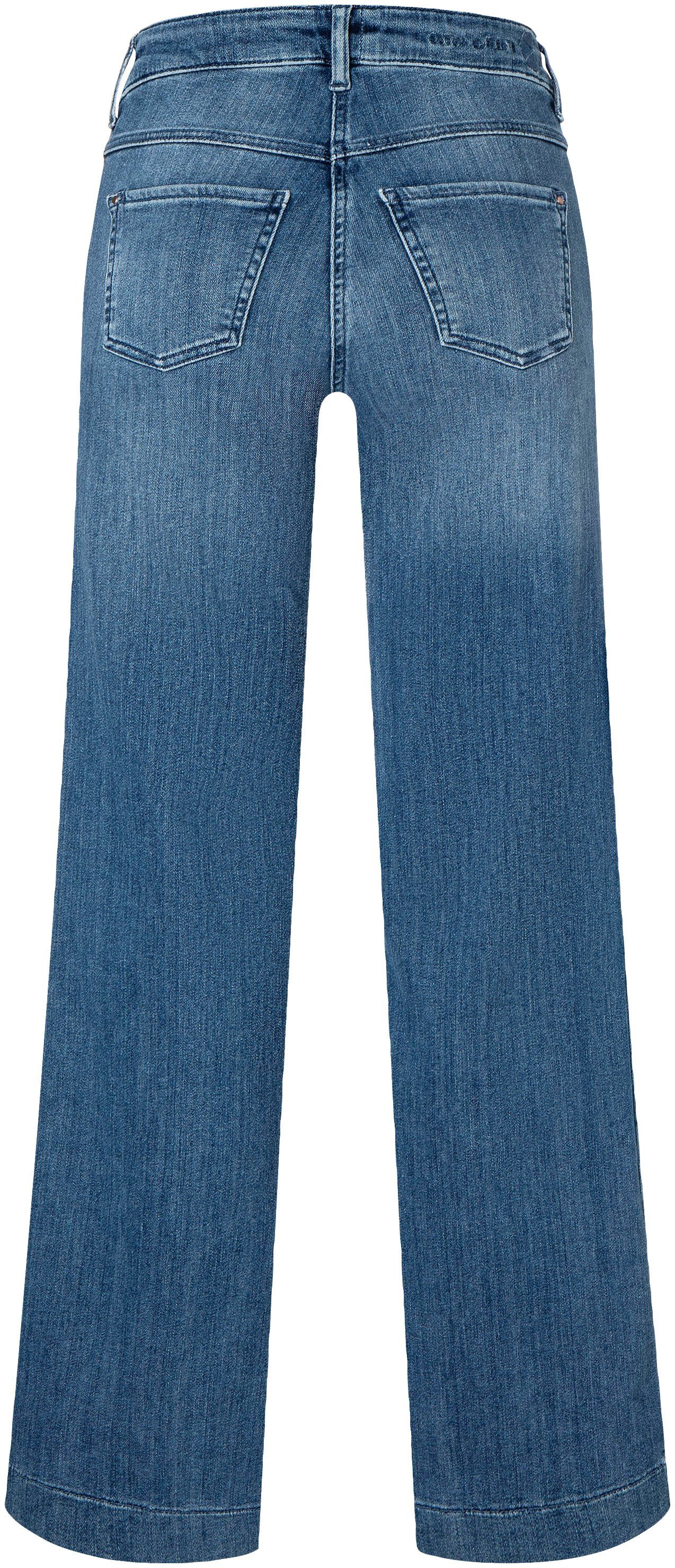 authentic Jeans blue formendem Shaping-Effekt Dream vinatge wash MAC mit Weite Wide