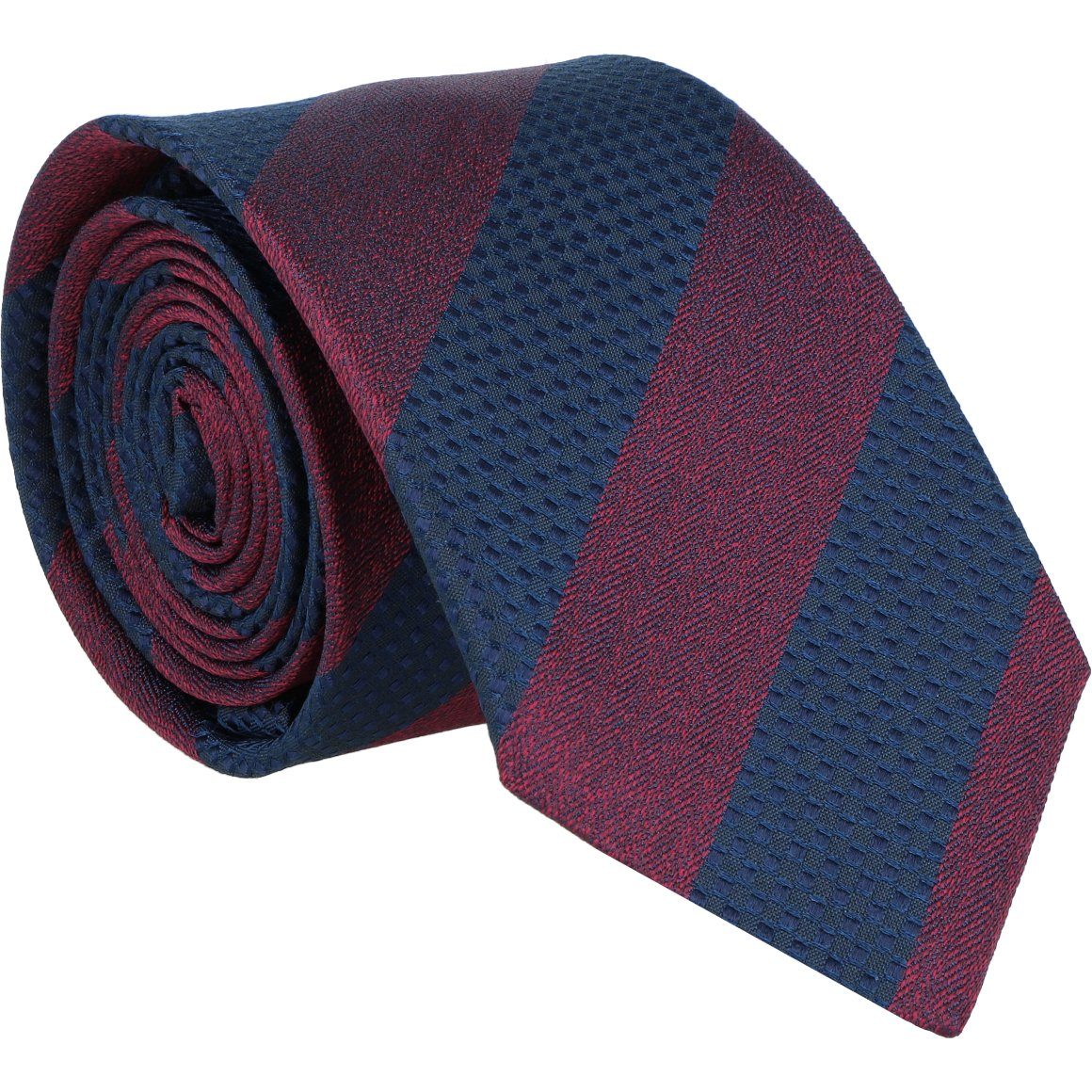 WILLEN Krawatte bordeaux | Breite Krawatten