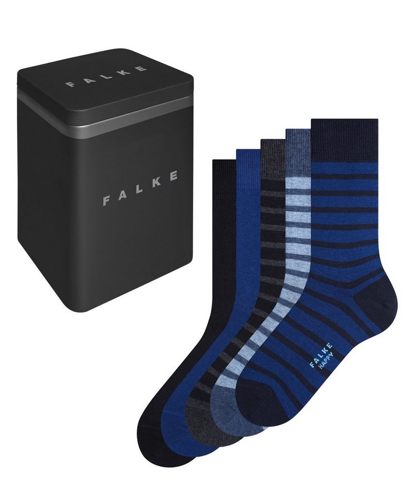 FALKE Socken FALKE Happy Box 5-Pack Herren (5-Paar) mit Geschenkverpackung