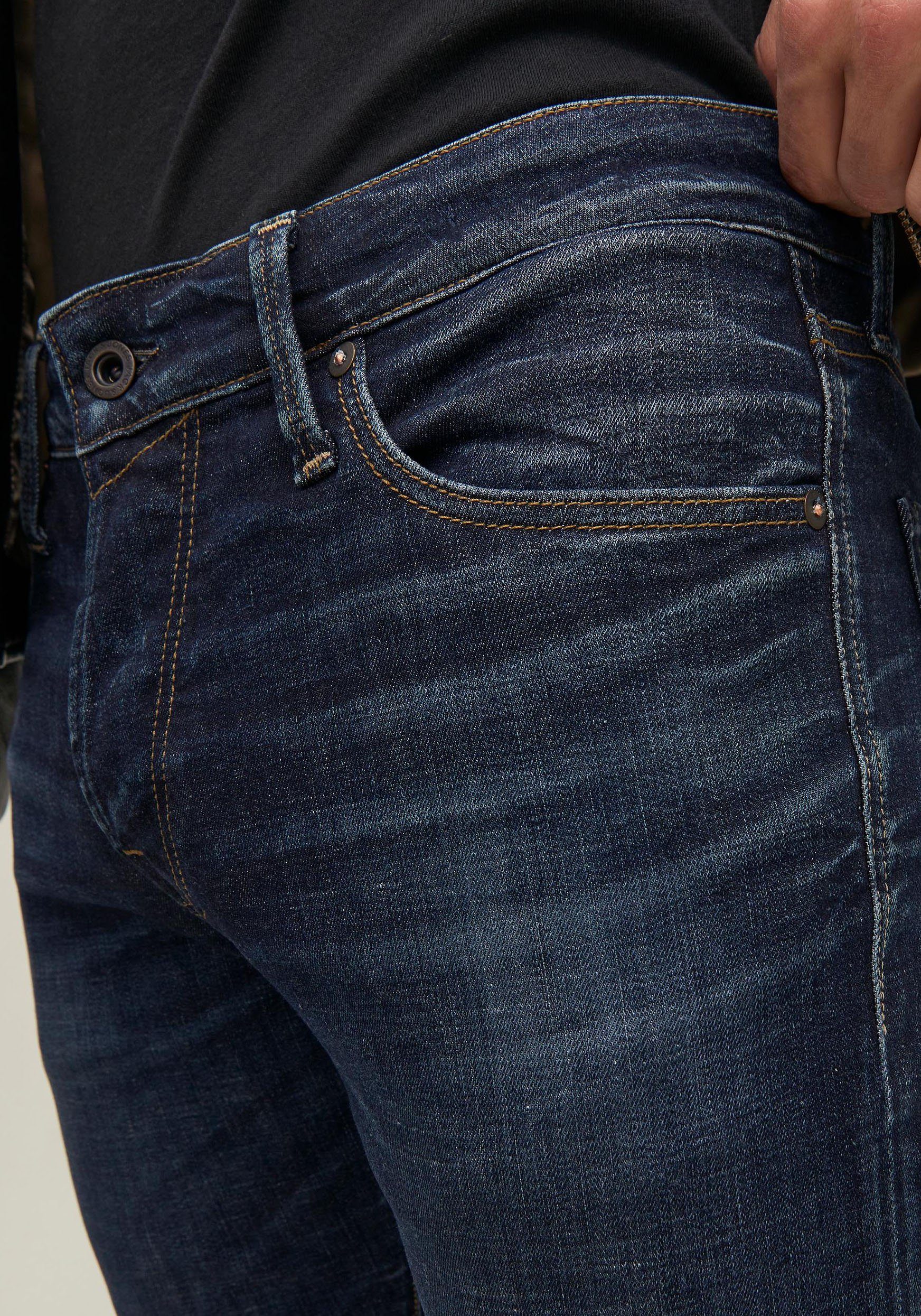Jack & Jones dark denim ICON GLENN Slim-fit-Jeans