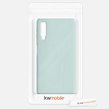 kwmobile Handyhülle Hülle für Samsung Galaxy A7 (2018), Hülle Silikon gummiert - Handyhülle - Handy Case Cover
