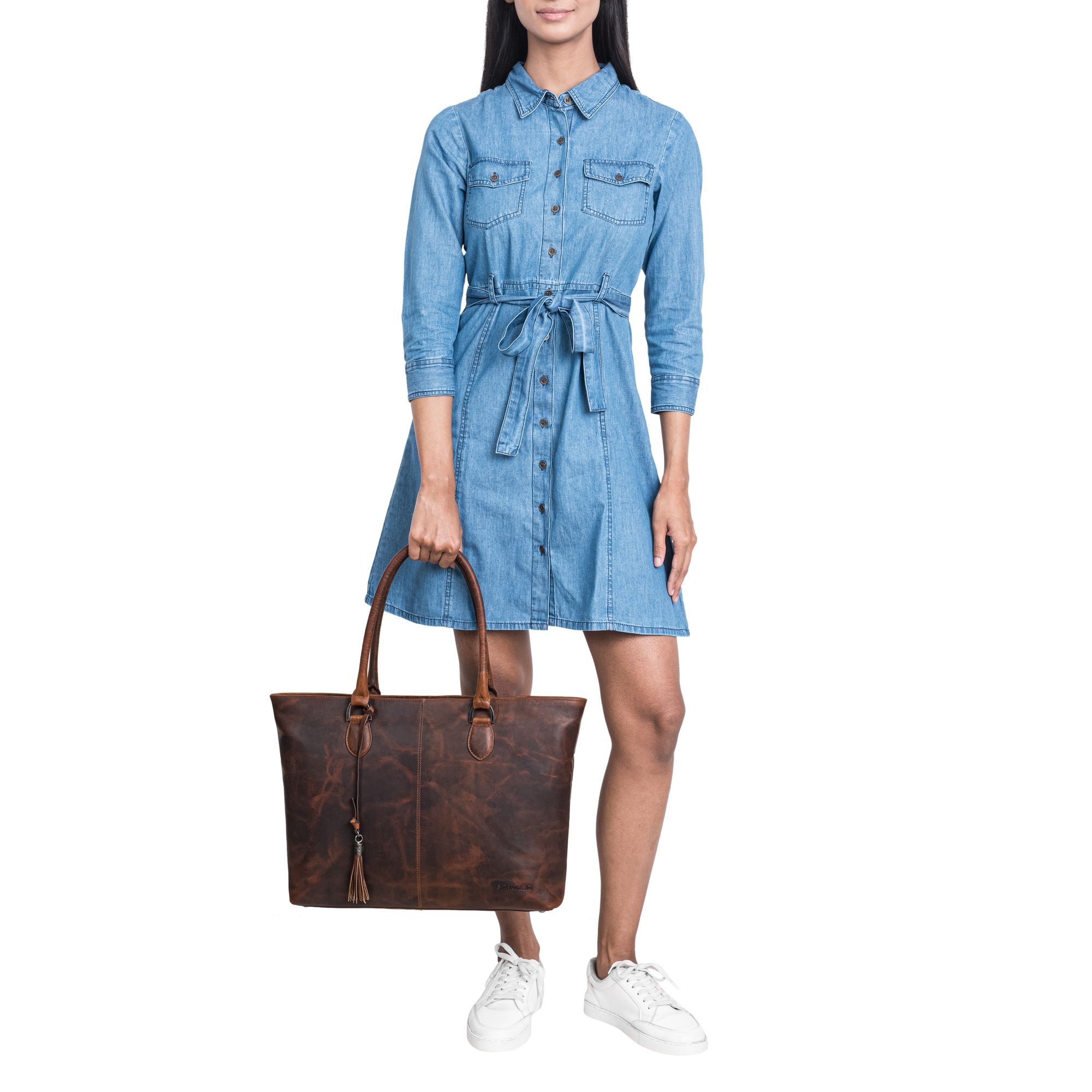 STILORD Handtasche "Callie" Echt Leder Shopper günstig online kaufen