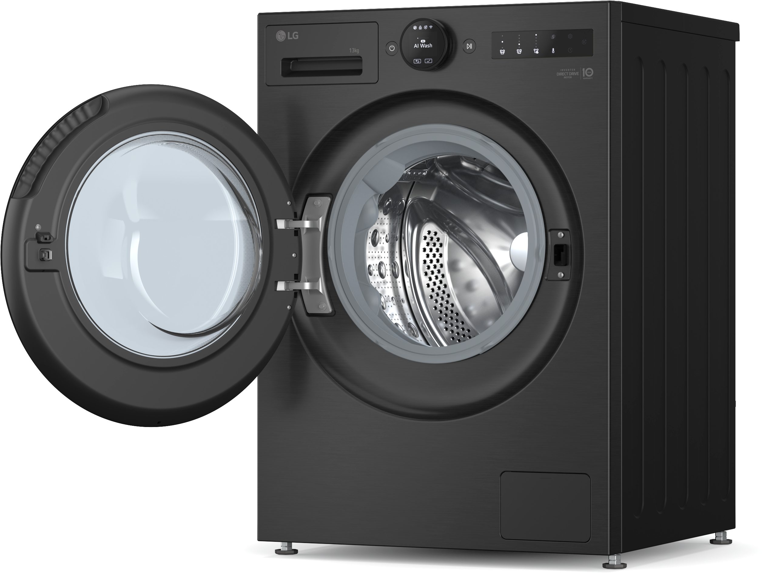 LG Waschmaschine F4WX803YB, 13 kg, 1400 U/min, Sicherheitsglastür – Bild 5 von 5