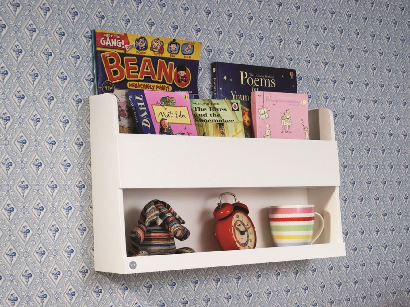 Tidy Books Bücherregal tolles Bücherregal für Kids weiß - ideal fürs Hochbett