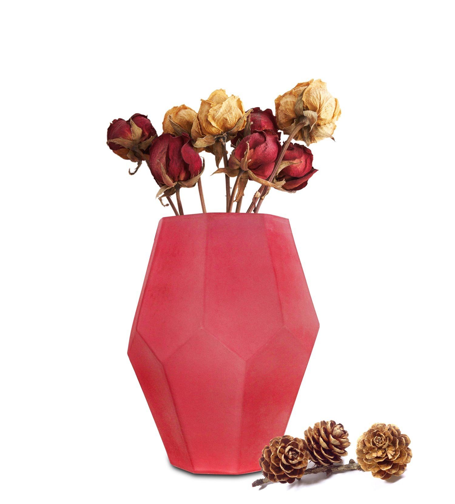 Dekovase Blumenvase Vase Tischvase Glasvase Dekovase Blumentopf Deko