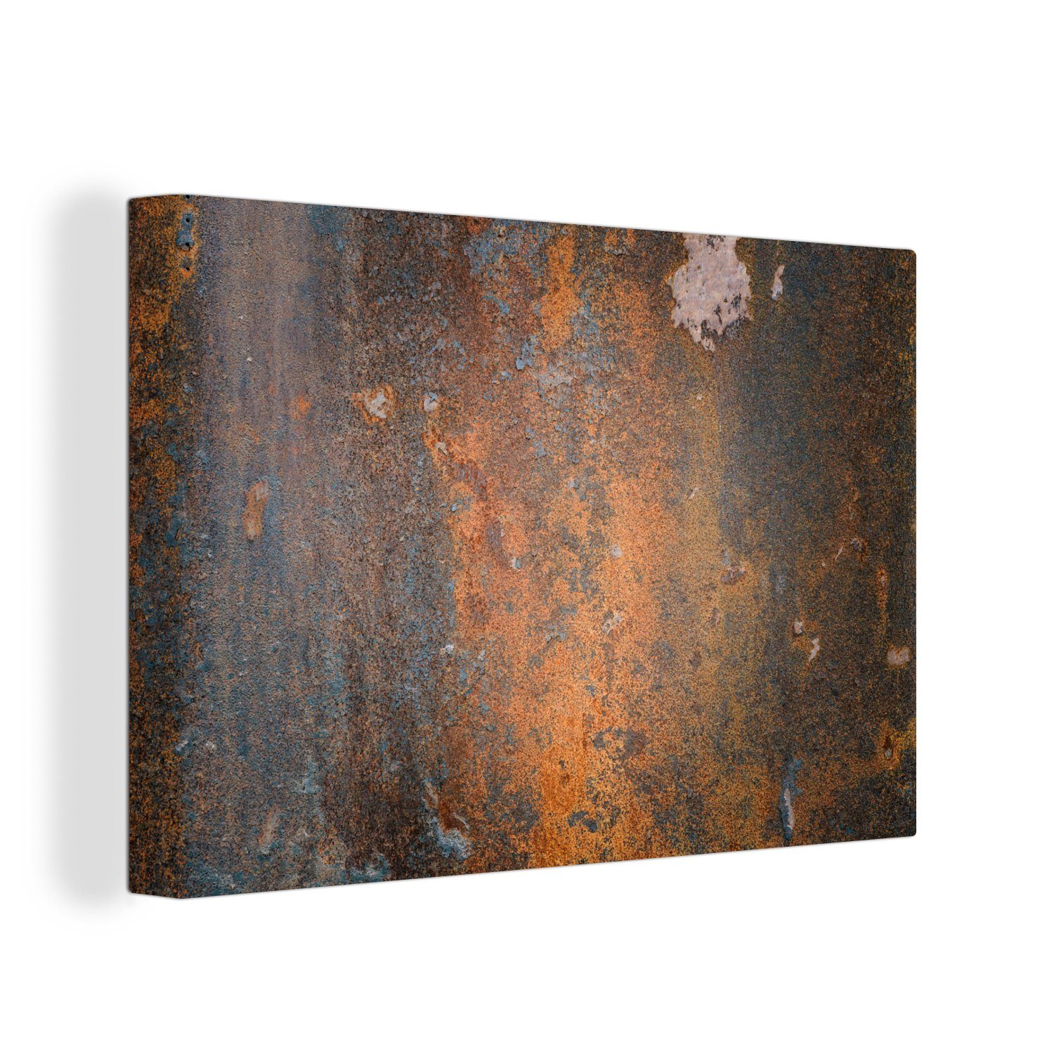 OneMillionCanvasses® Leinwandbild Rostdruck - Vintage - günstig online kaufen