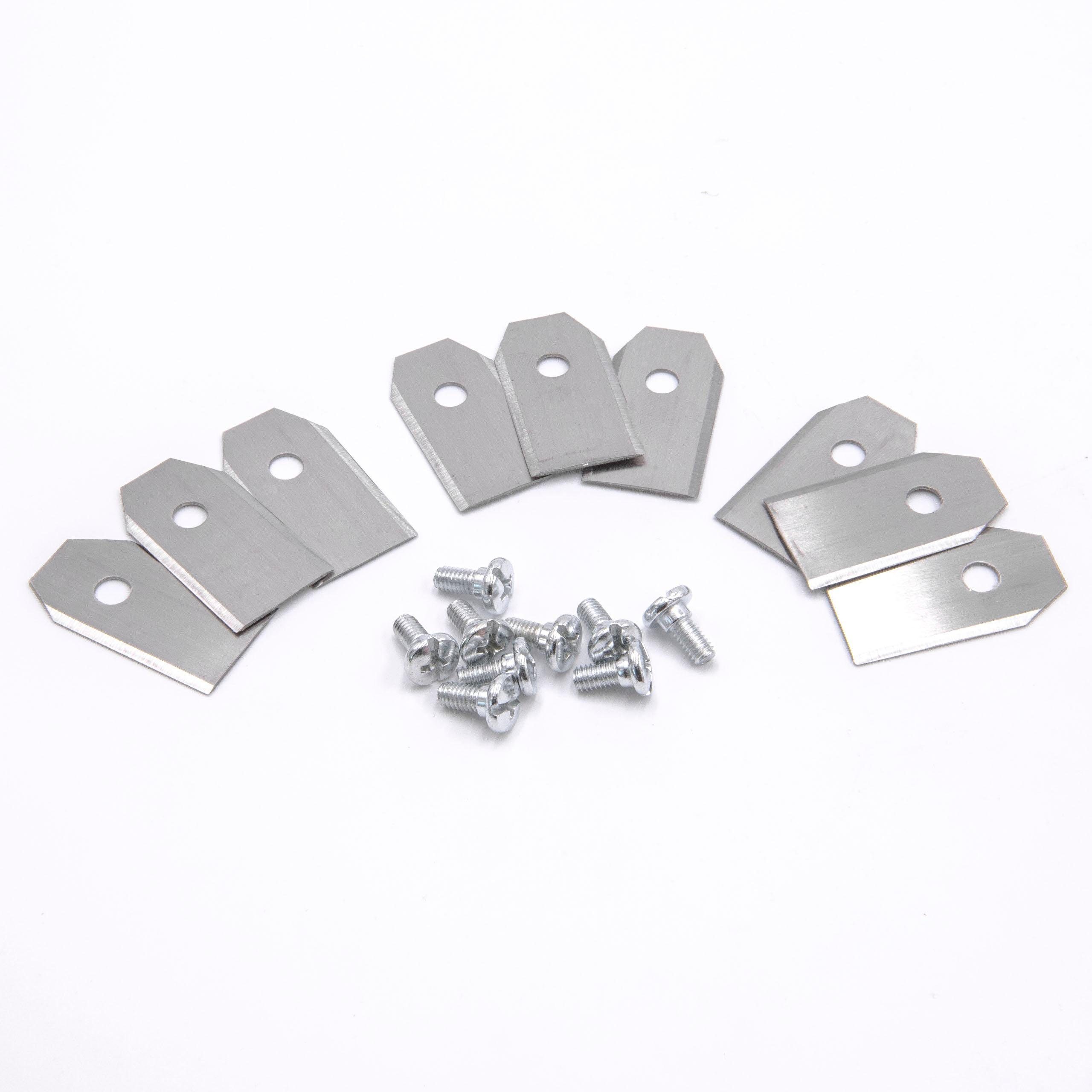 vhbw Rasenmähermesser passend für Telsing 1000, 1500, 2500 Mähroboter / Heimwerker