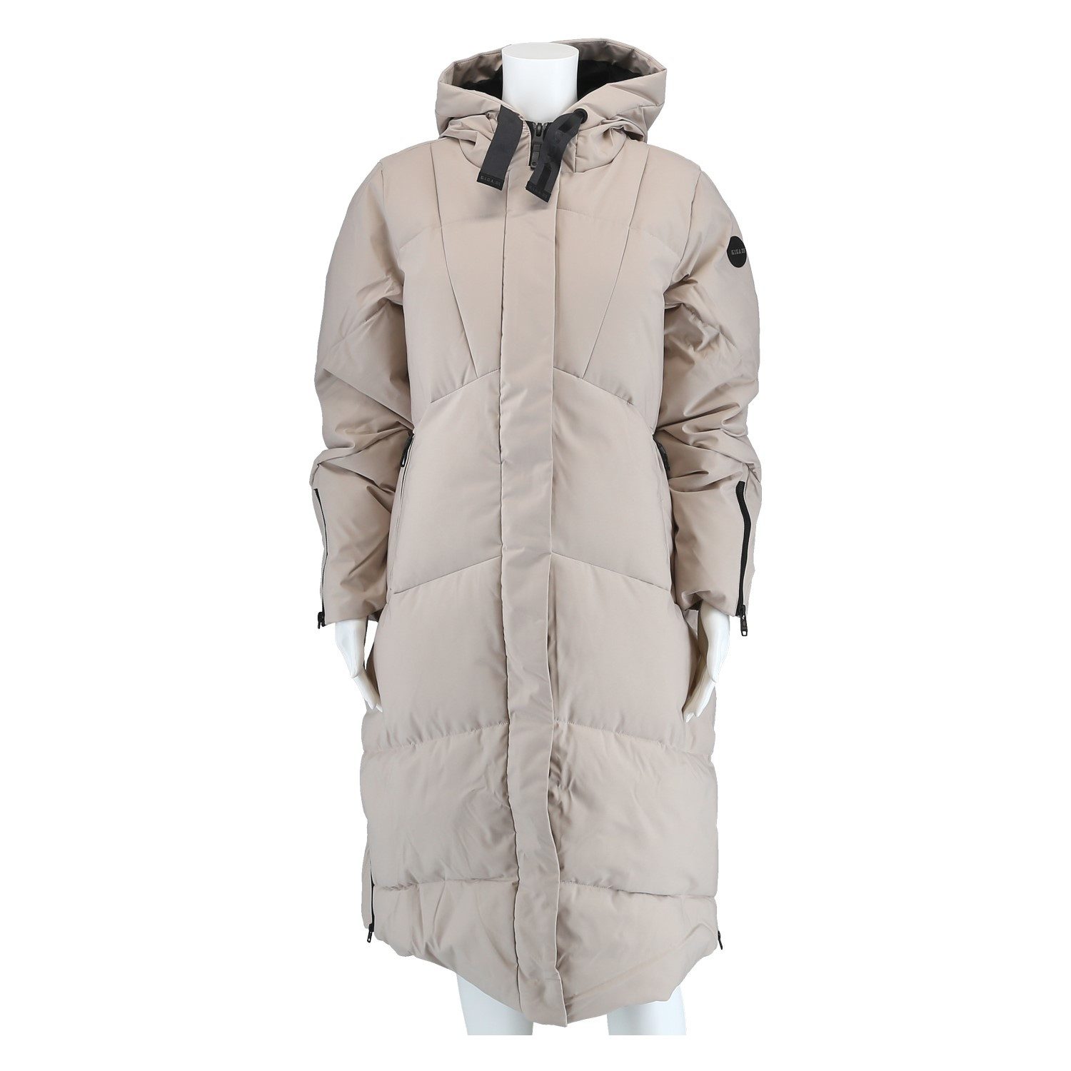G.I.G.A. DX Steppmantel GW 41 in Daunenoptik (sehr warm, wasserabweisend, winddicht) hellbeige