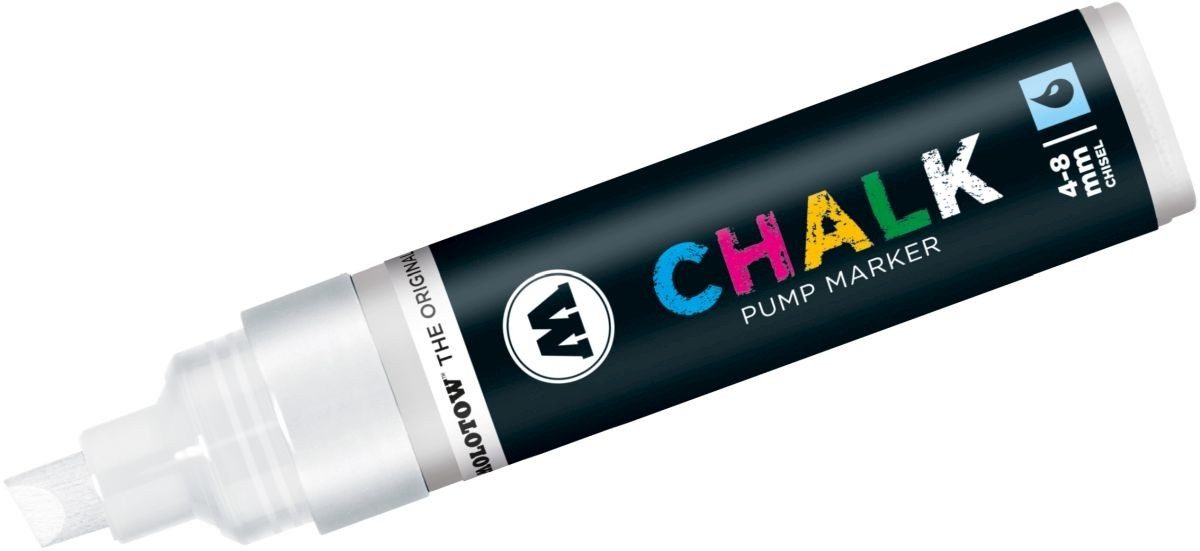 MOLOTOW Filzstift Windowmarker Chalk nachfüllbar 4-8mm weiß