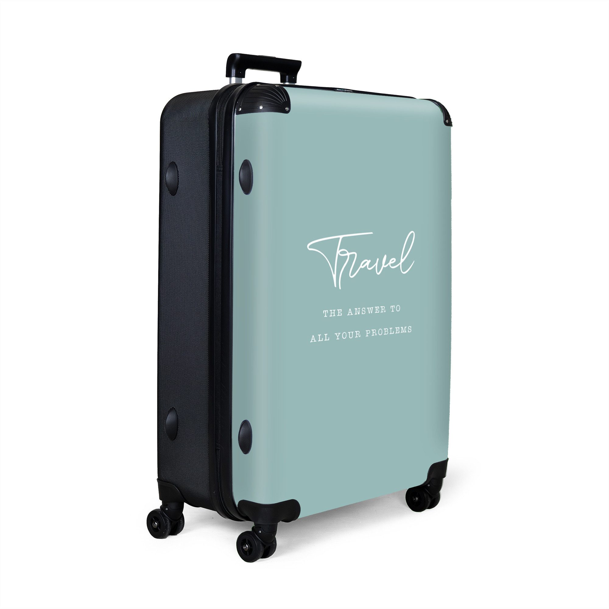 NoBoringSuitcases.com© Hartschalen-Trolley Zitate - Reisen - günstig online kaufen