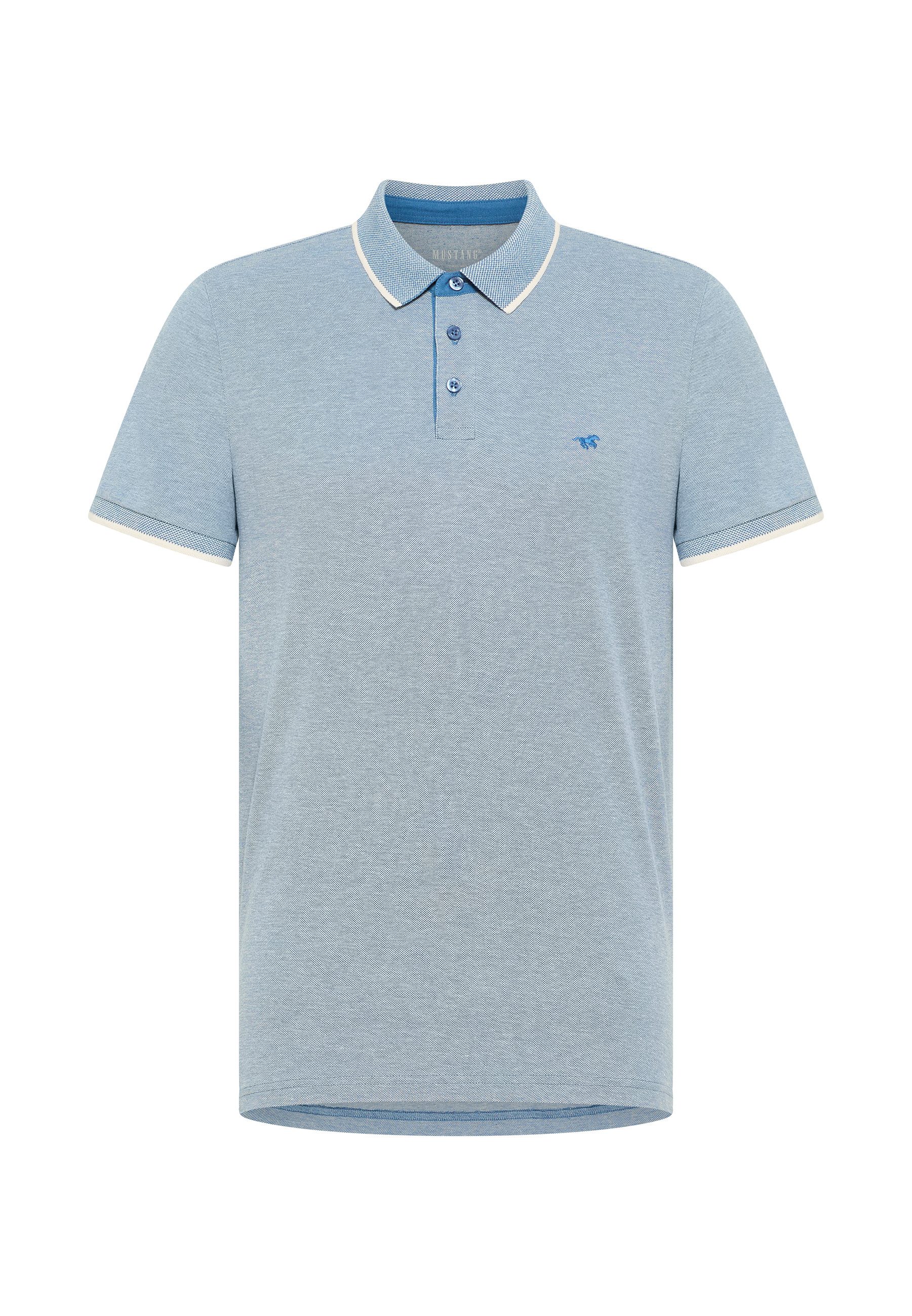 MUSTANG Poloshirt MUPalco Piqué Qualität – Bild 3 von 5