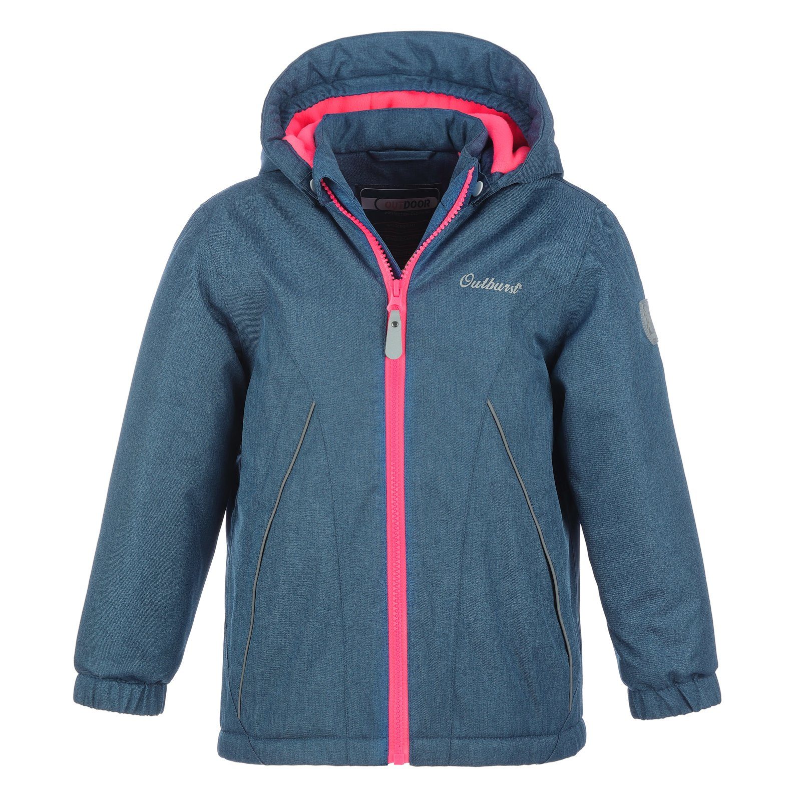 Outburst Funktionsjacke Kinder Outdoor-Jacke Regenjacke mit Fleece-Futter - Mädchen