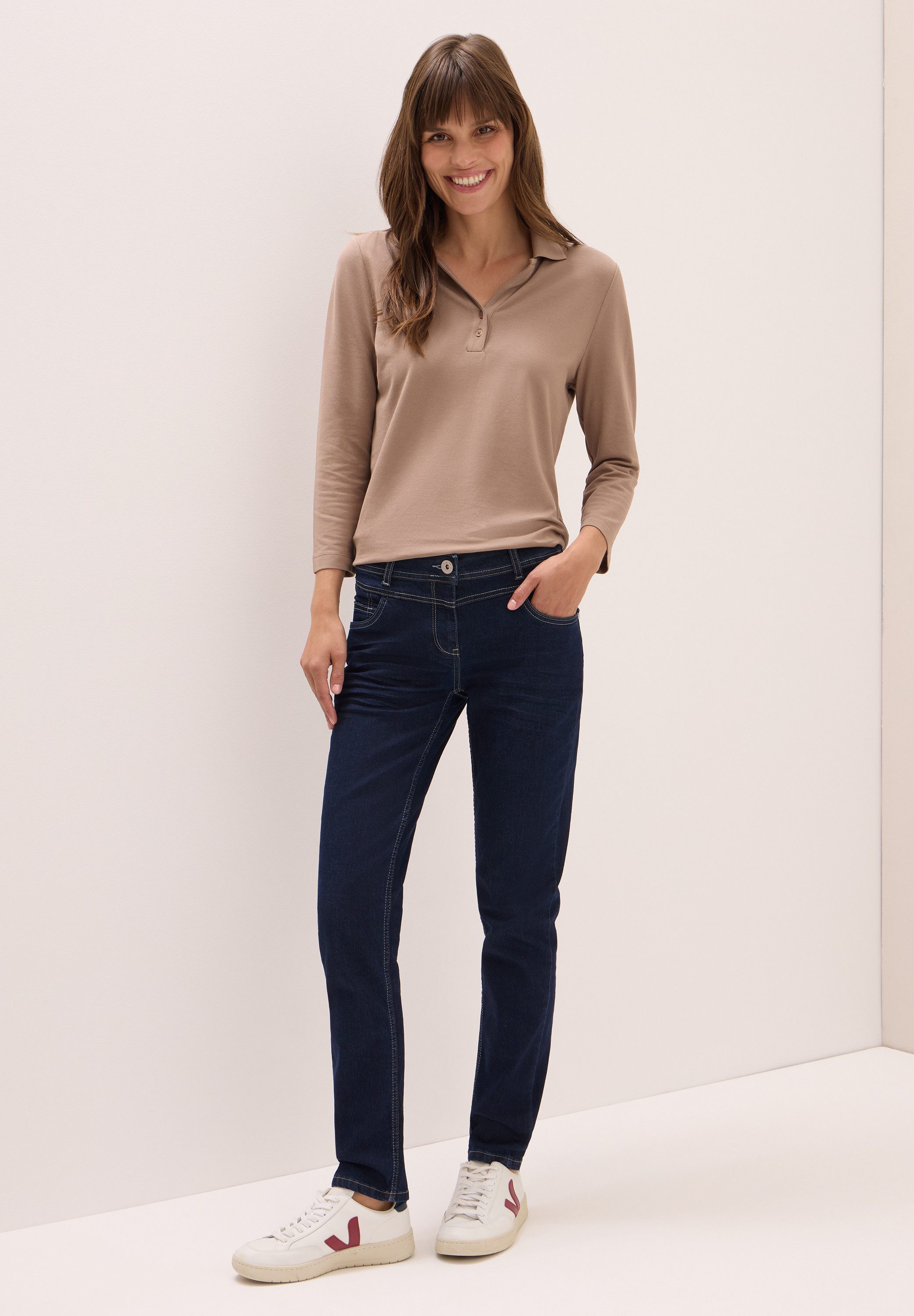 CECIL Comfort-fit-Jeans Middle Waist