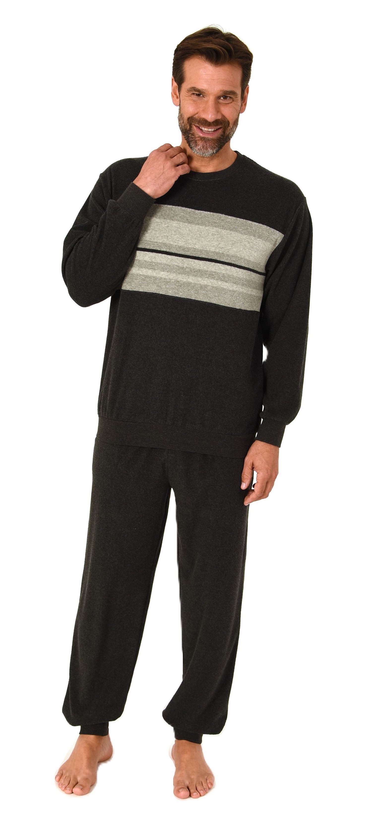 Normann Pyjama Normann Frottee Schlafanzug mit günstig online kaufen