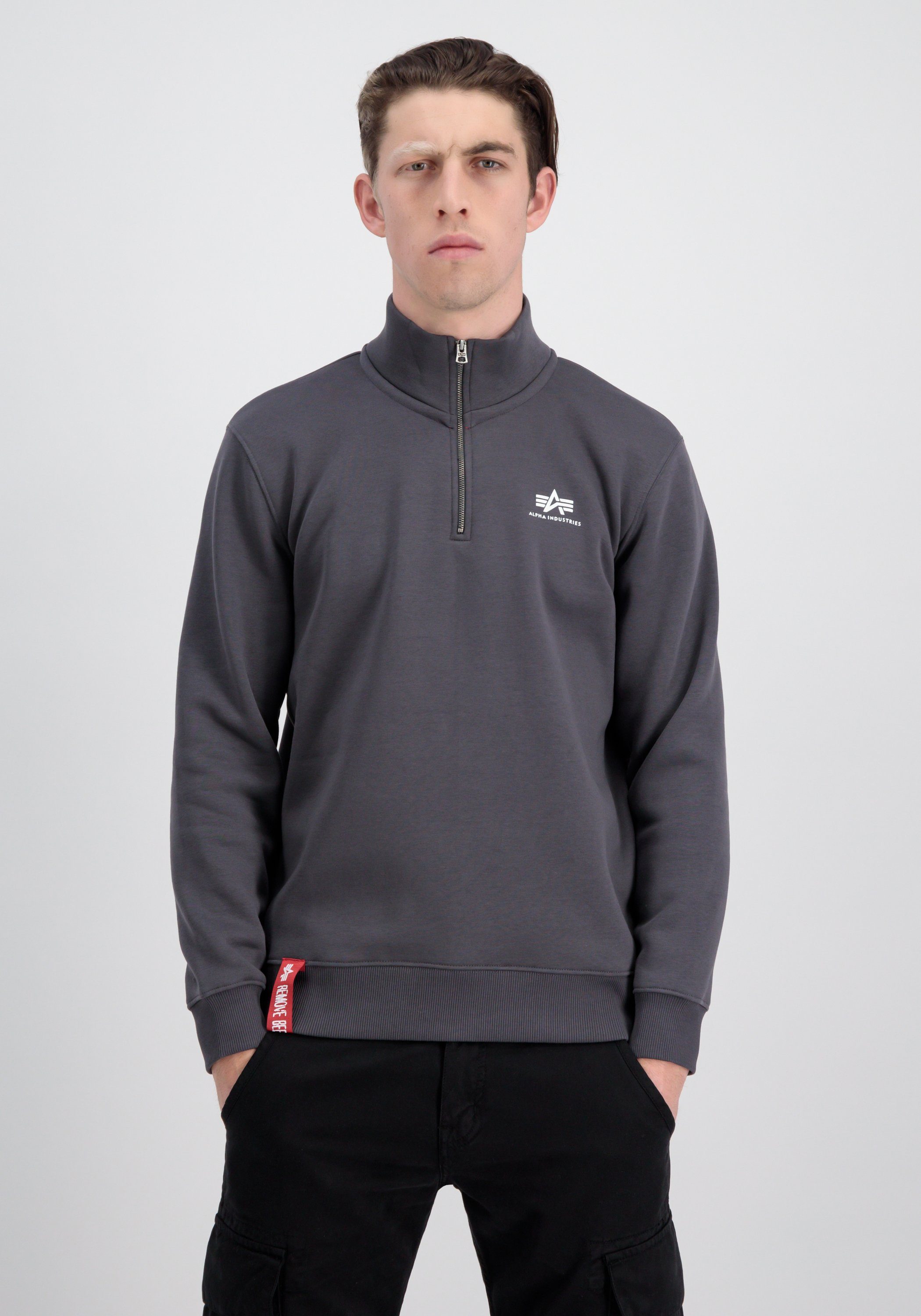 Alpha Industries Sweater Half Zip Sweatshirt SL günstig online kaufen