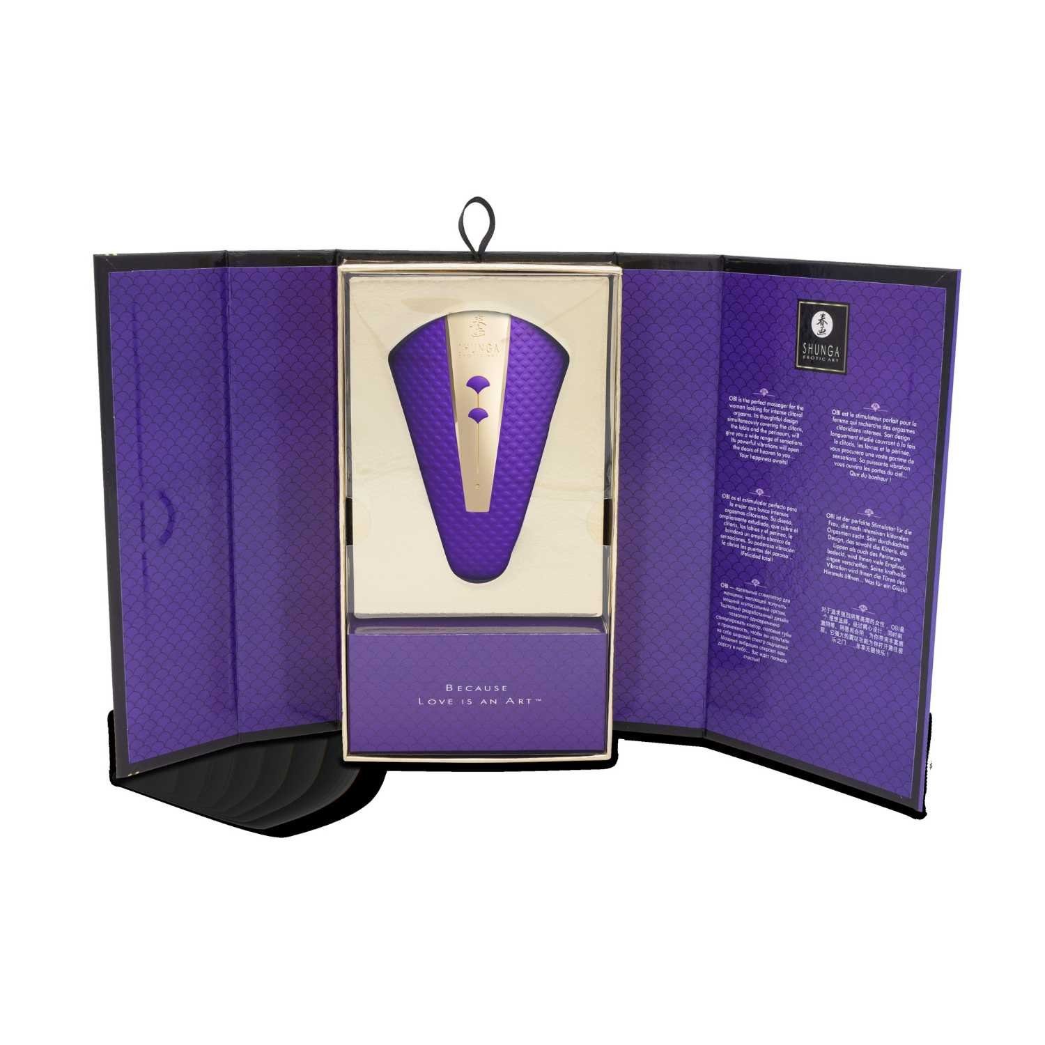 Obi Shunga Shunga Auflege-Vibrator violett Auflege-Vibrator Toys