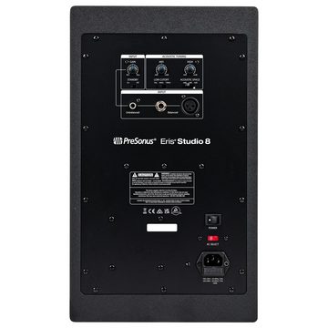 Presonus Eris Studio 8 Monitor-Boxen PC-Lautsprecher (1 Paar, 280 W, mit 2x Klinkenkabel)