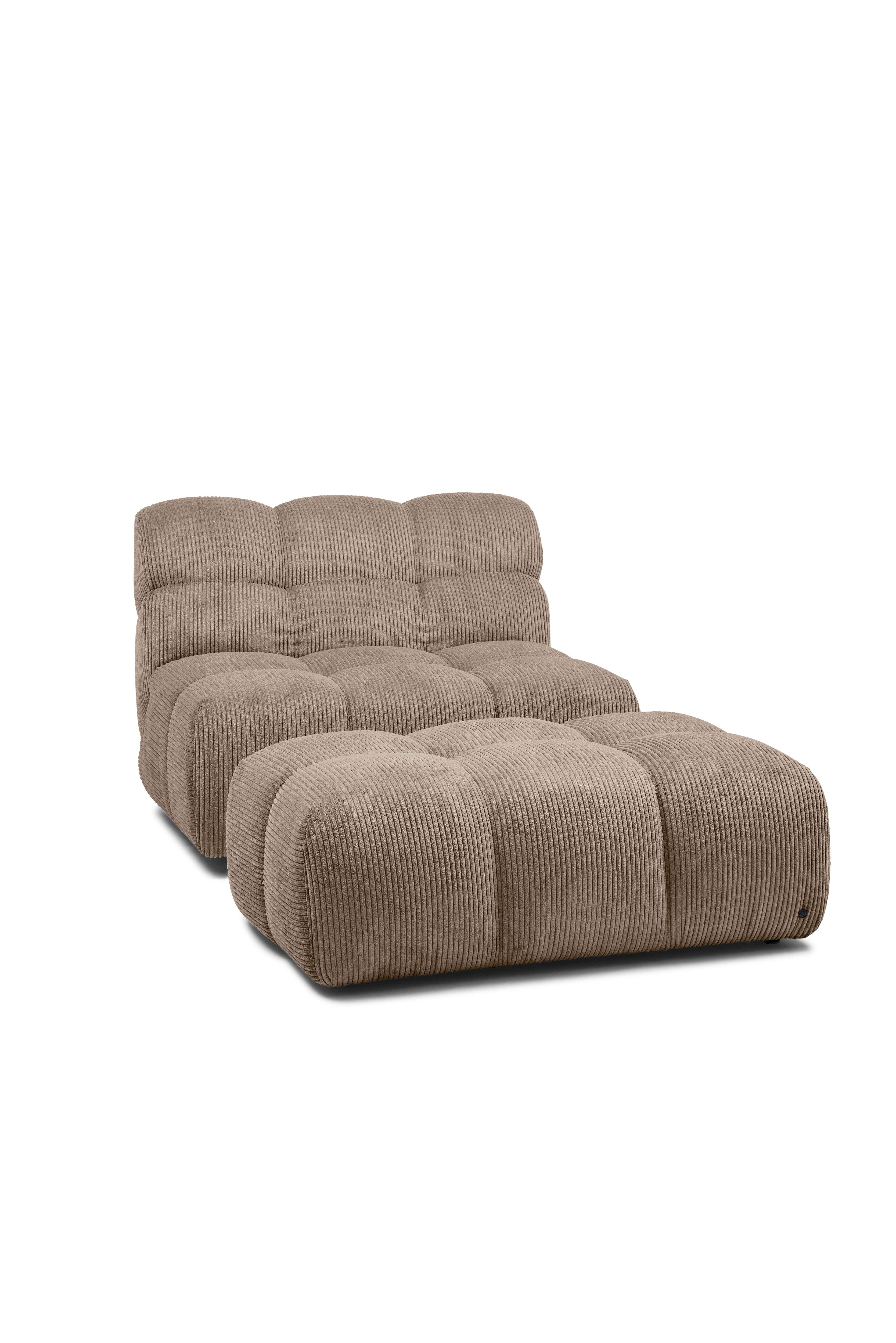 TOM TAILOR HOME Hocker SOFT CUBE – angenehm weicher Sitzkomfort – 105 x 70 cm, auffällige Kachelsteppung für stylische Retrovibes