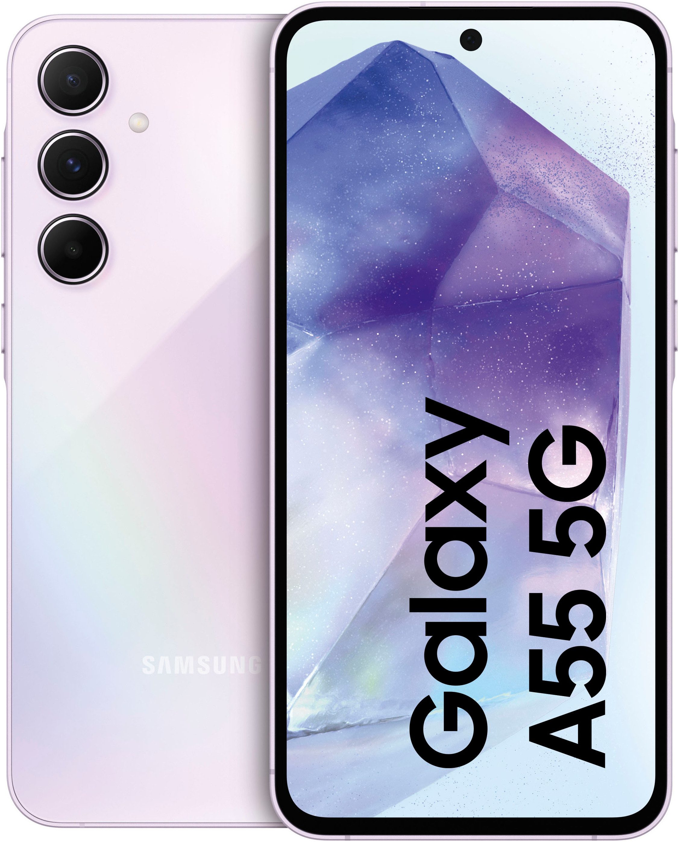 Samsung Galaxy A55 5G Smartphone (16,83 cm/6,6 Zoll, 128 GB Speicherplatz, 50 MP Kamera)
