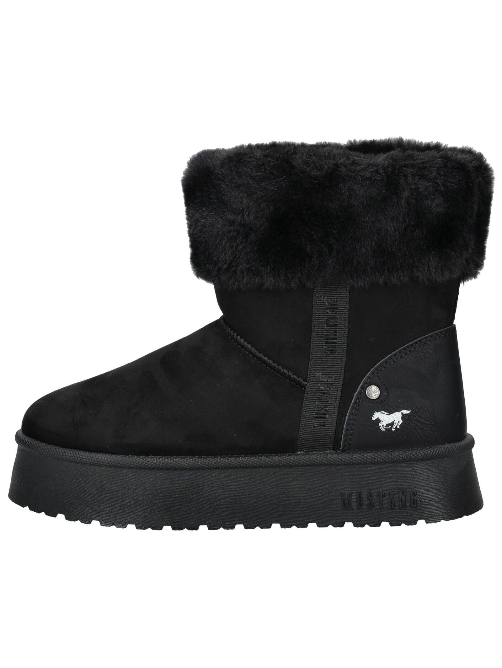 Mustang Shoes Mustang Shoes Stiefelette Lederimitat/Textil Stiefelette günstig online kaufen