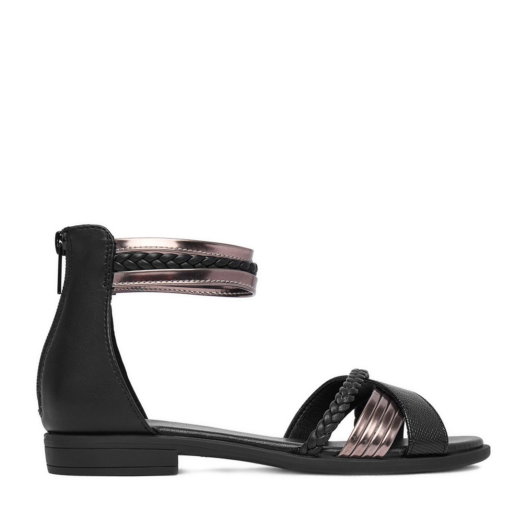 Jenny Jenny Damen-Sandalen Schwarz Sandale