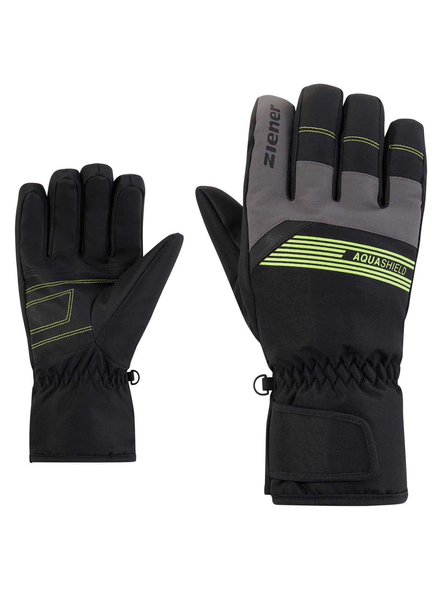Ziener Skihandschuhe GALLIUSS-Z AQUASHIELD® wasserdicht, winddicht, atmungsaktiv