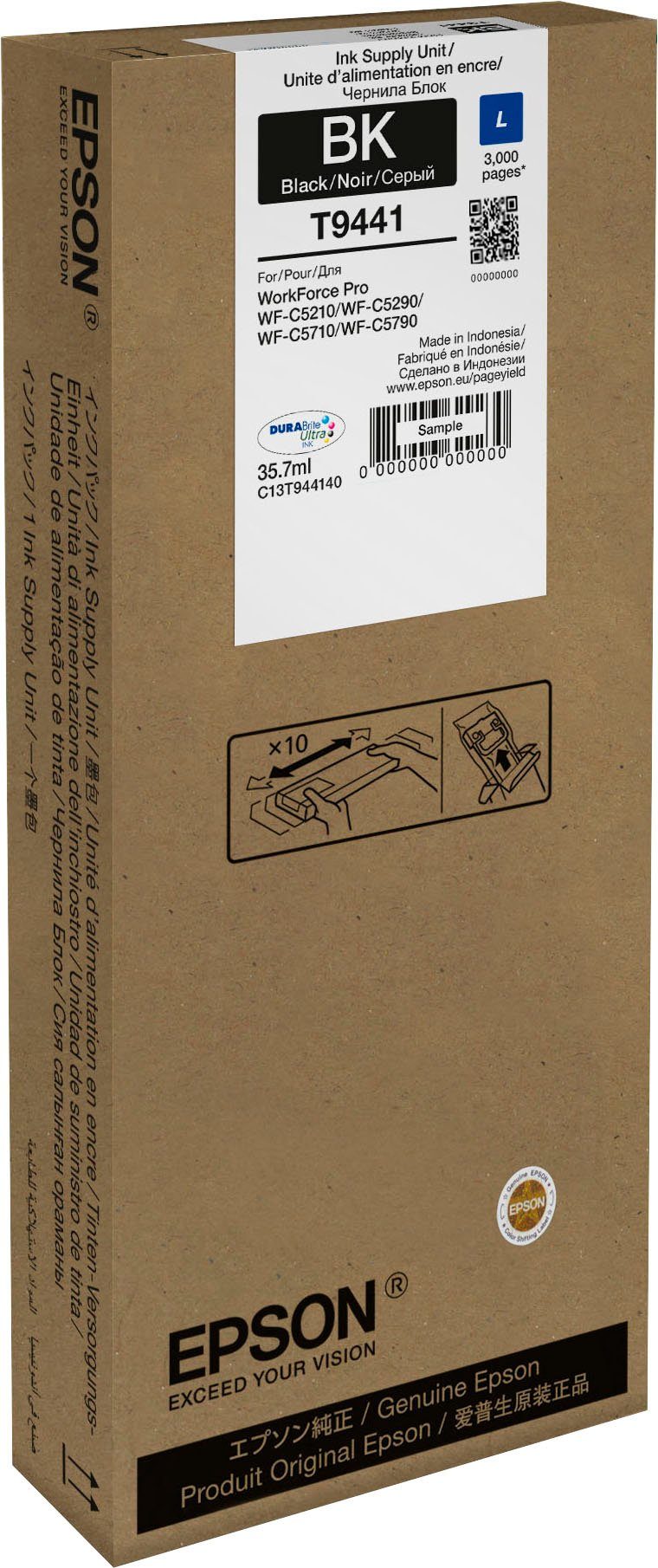 Image of Epson »WF-C5xxx Series Ink Cartridge L Black« Tintenpatrone