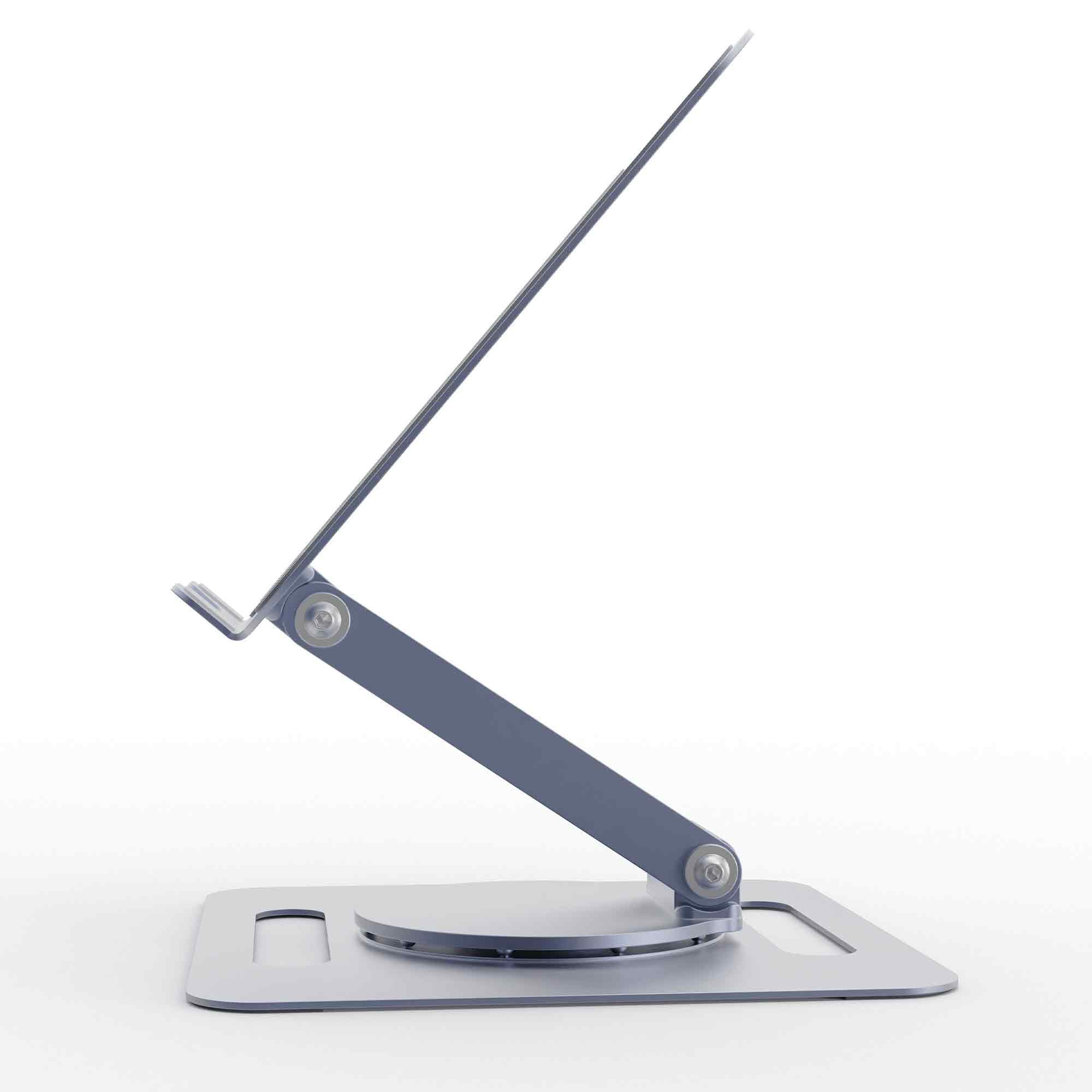 Gembird Laptop-Ständer NBS-DR1-01, (bis 15,6 Zoll, Zusammenklappbarer, drehbarer Metall-Notebookständer)