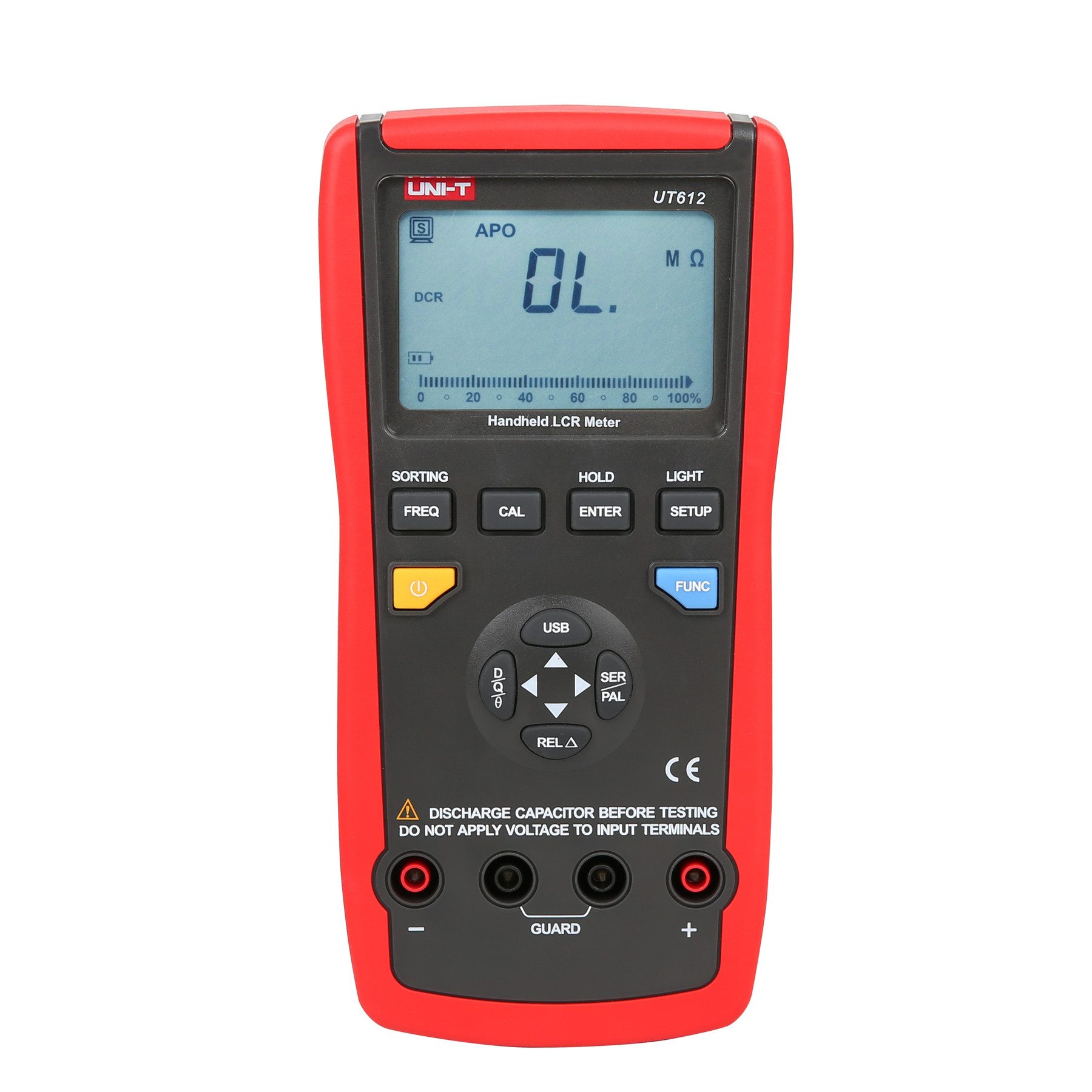 UNI-T Multimeter UNI-T Digitales LCR-Messgerät UT612, USB, 100 kHz