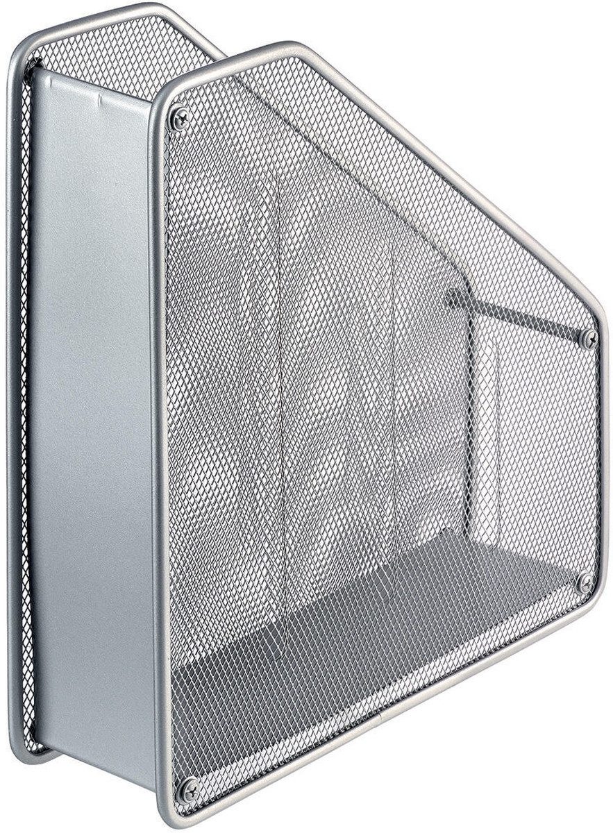 HELIT Stehsammler Stehsammler Mesh A4 Metall silber