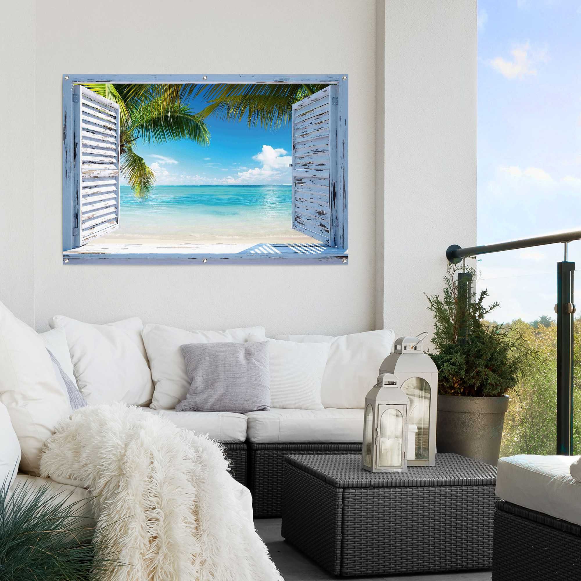 Reinders! Poster »Strandfenster«-HomeTrends