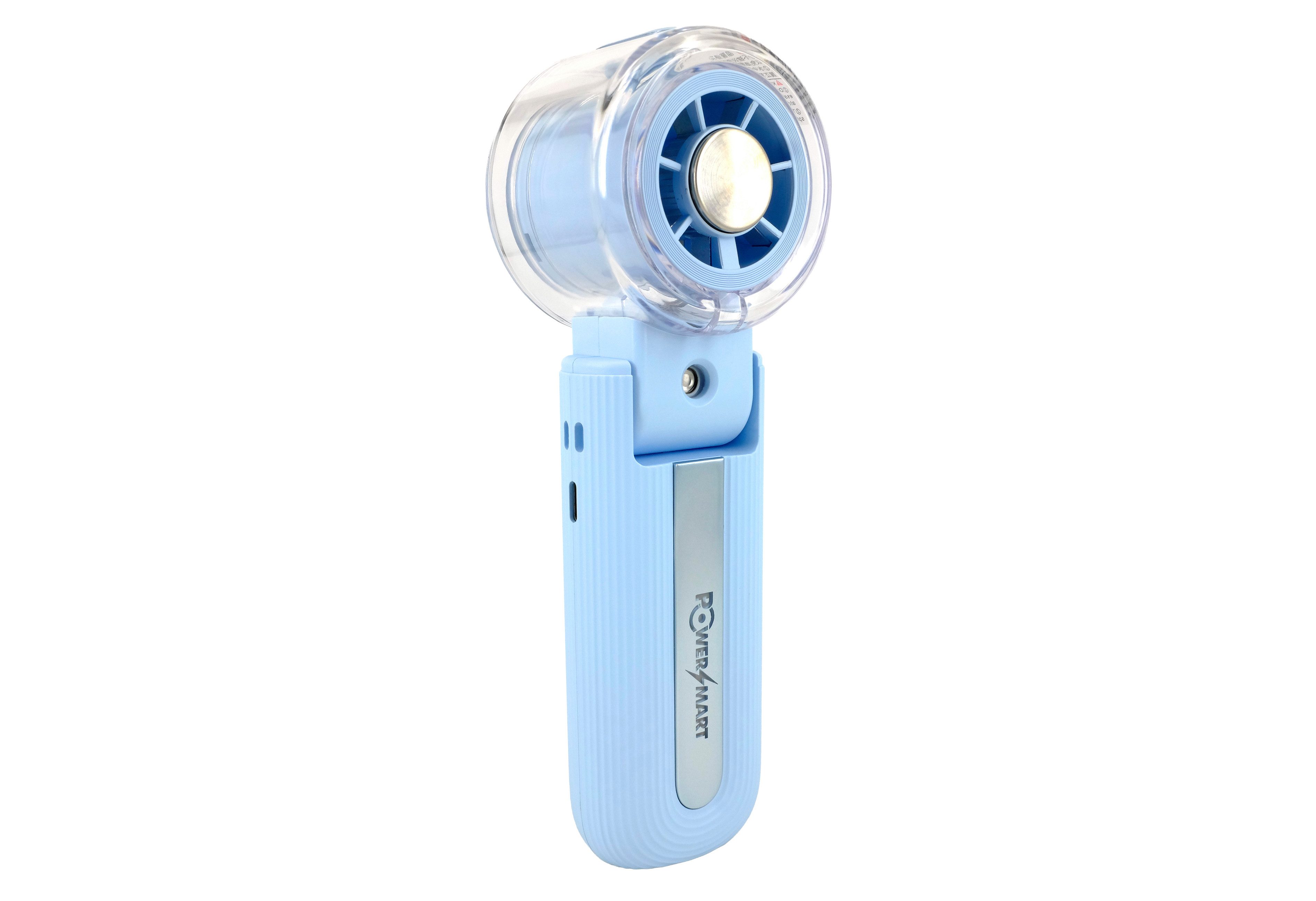 PowerSmart Handventilator Wasserkühlung, Taschen-/Nackenventilator, 3600mAh Akku