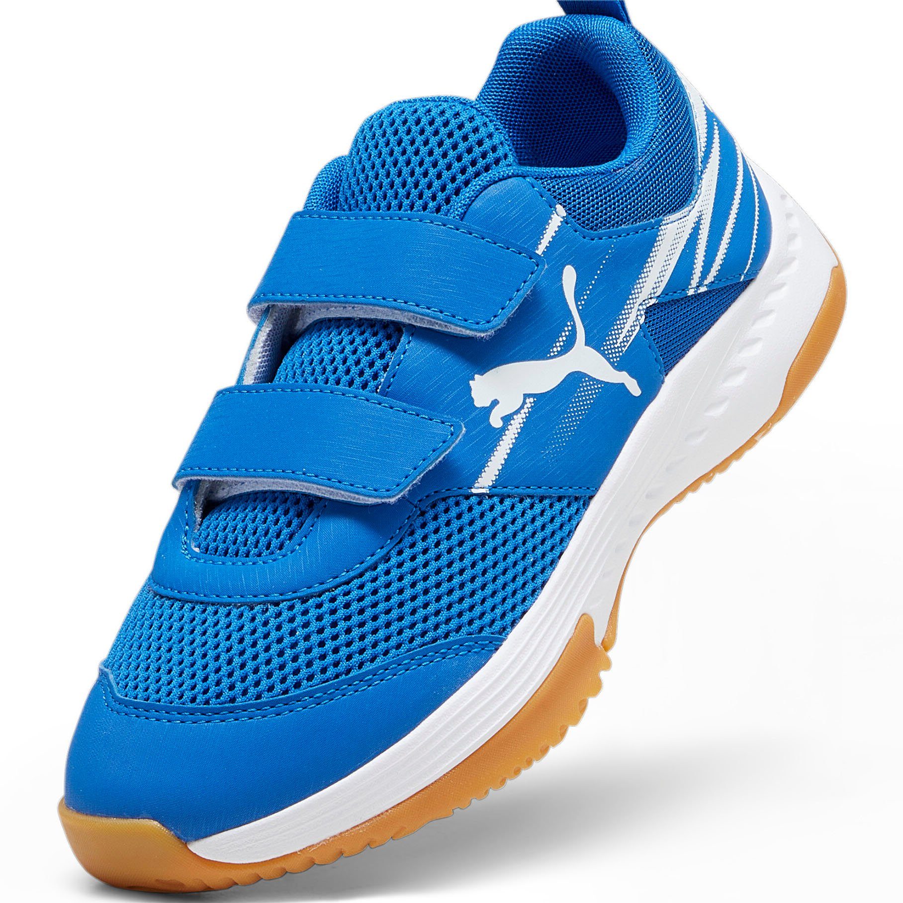 V Team II White-Gum VARION Sneaker PUMA JR PUMA Royal-PUMA