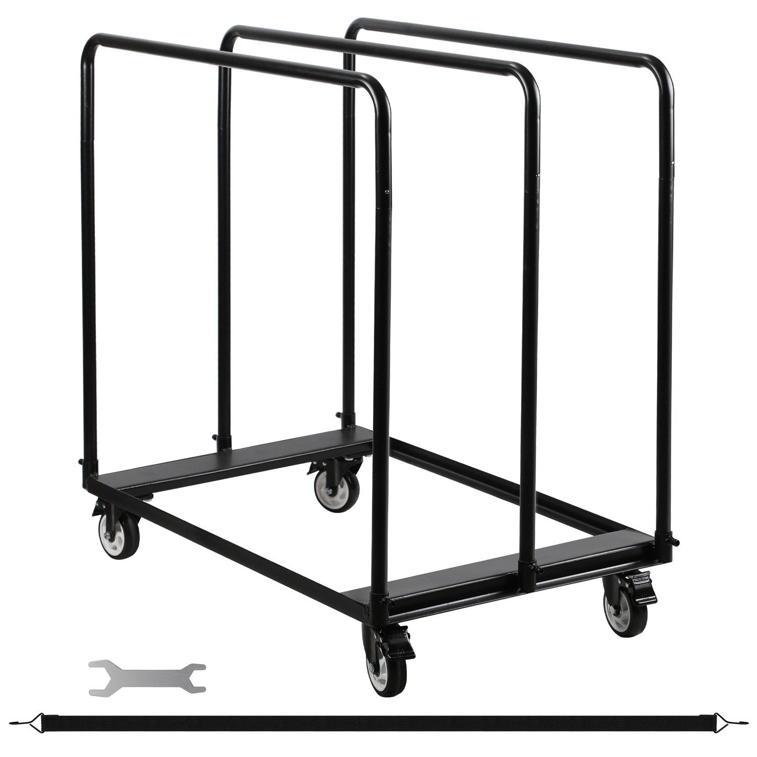 Clanmacy Transportwagen Transportwagen Plattenwagen L115 x W56 x H119cm, (1-St)