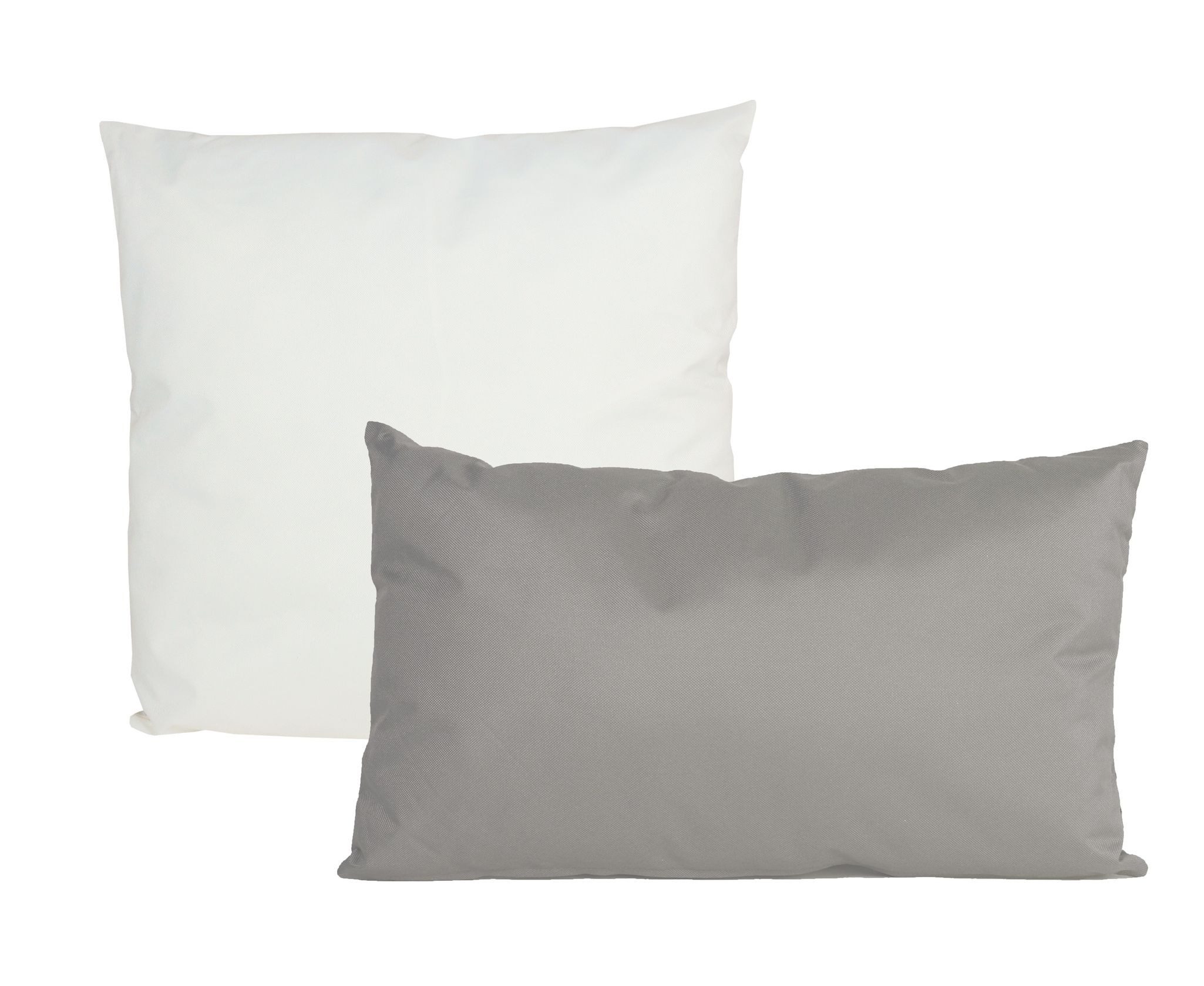 JACK Sitzkissen JACK 2er Set 2-farbiges Wende Outdoor Lounge Kissen 45x45cm + 30x50cm, inkl. Füllung, Robust, Strapazierfähig, Wasserfest, Innen & Außen