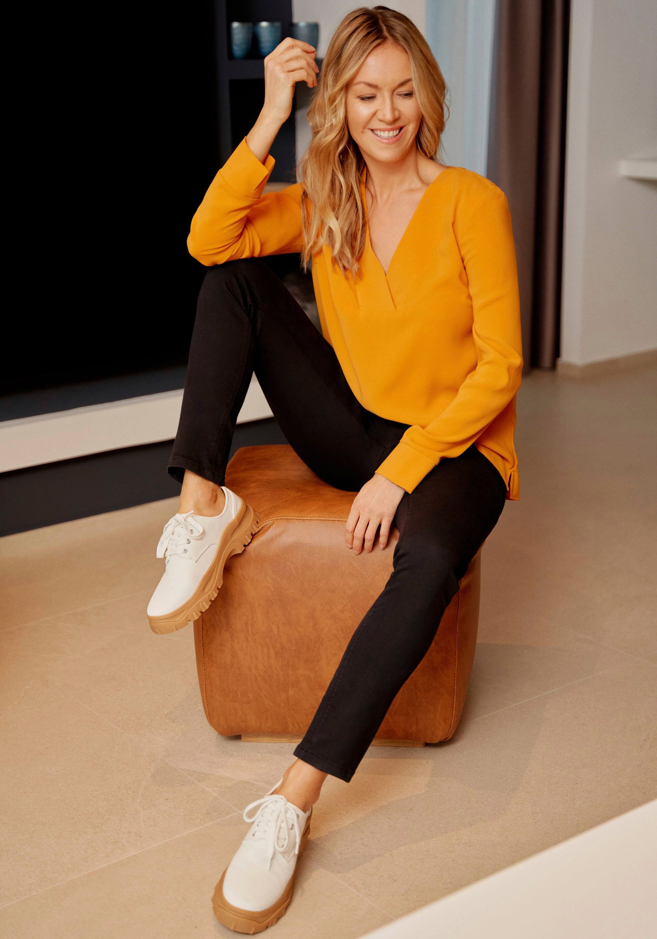 wonderjeans Slim-fit-Jeans Classic Klassischer gerader Schnitt