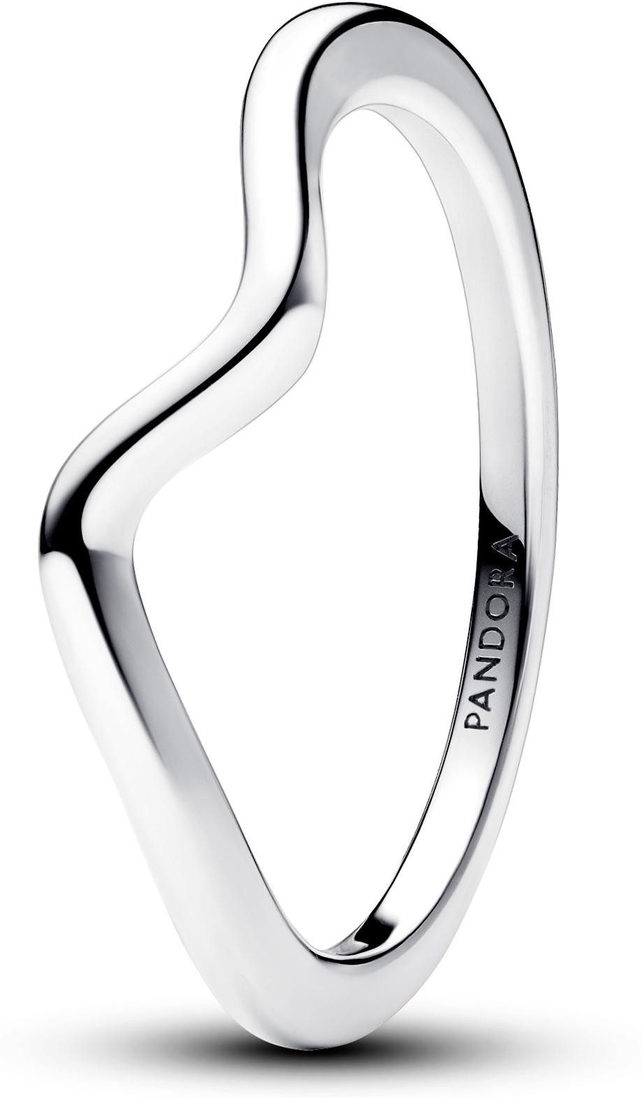 Pandora Fingerring Pandora Polierte Welle Ring günstig online kaufen