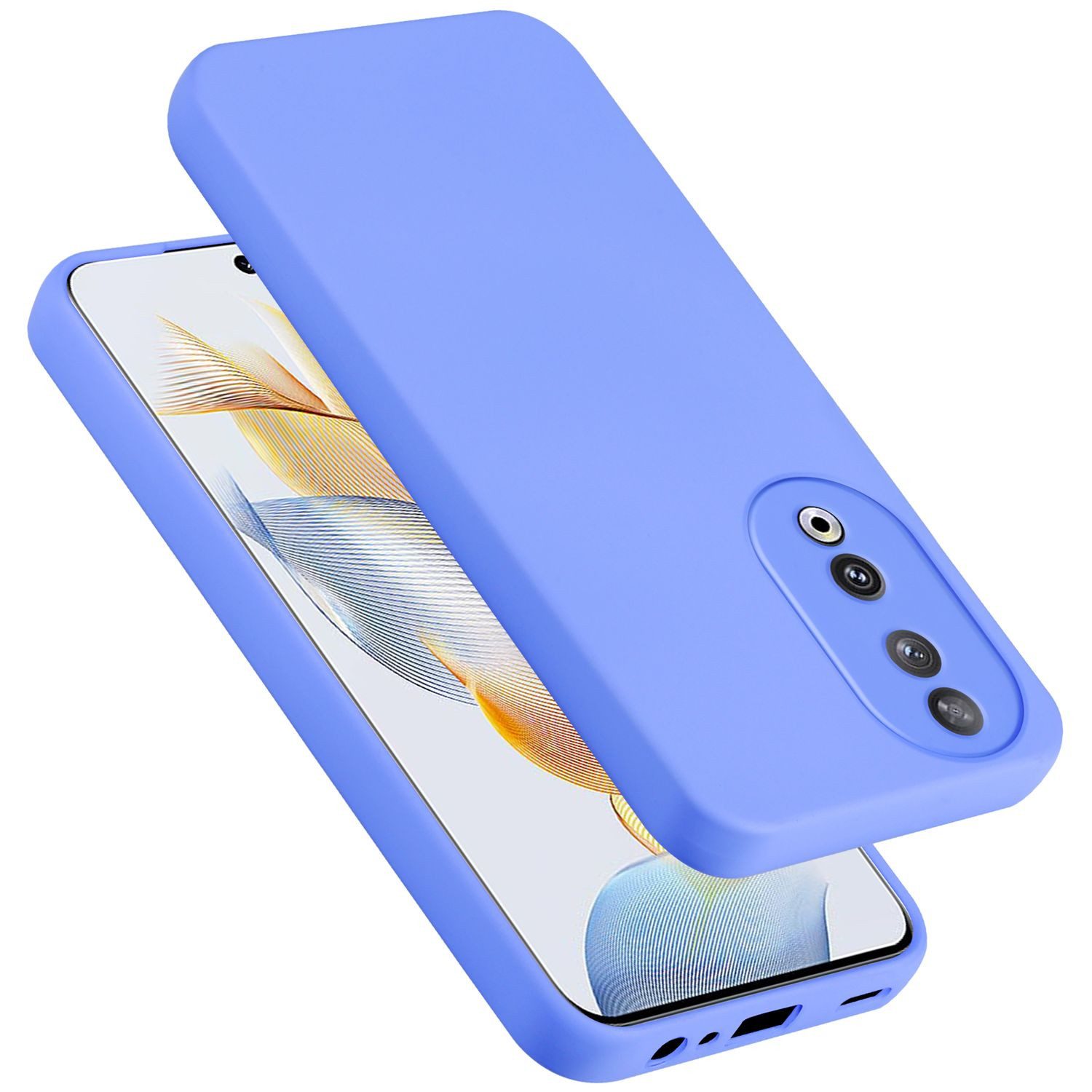 Cadorabo Handyhülle für Honor 90 Hülle Honor 90, Flexible Hülle TPU Silikon Schutzhülle Back Cover Case