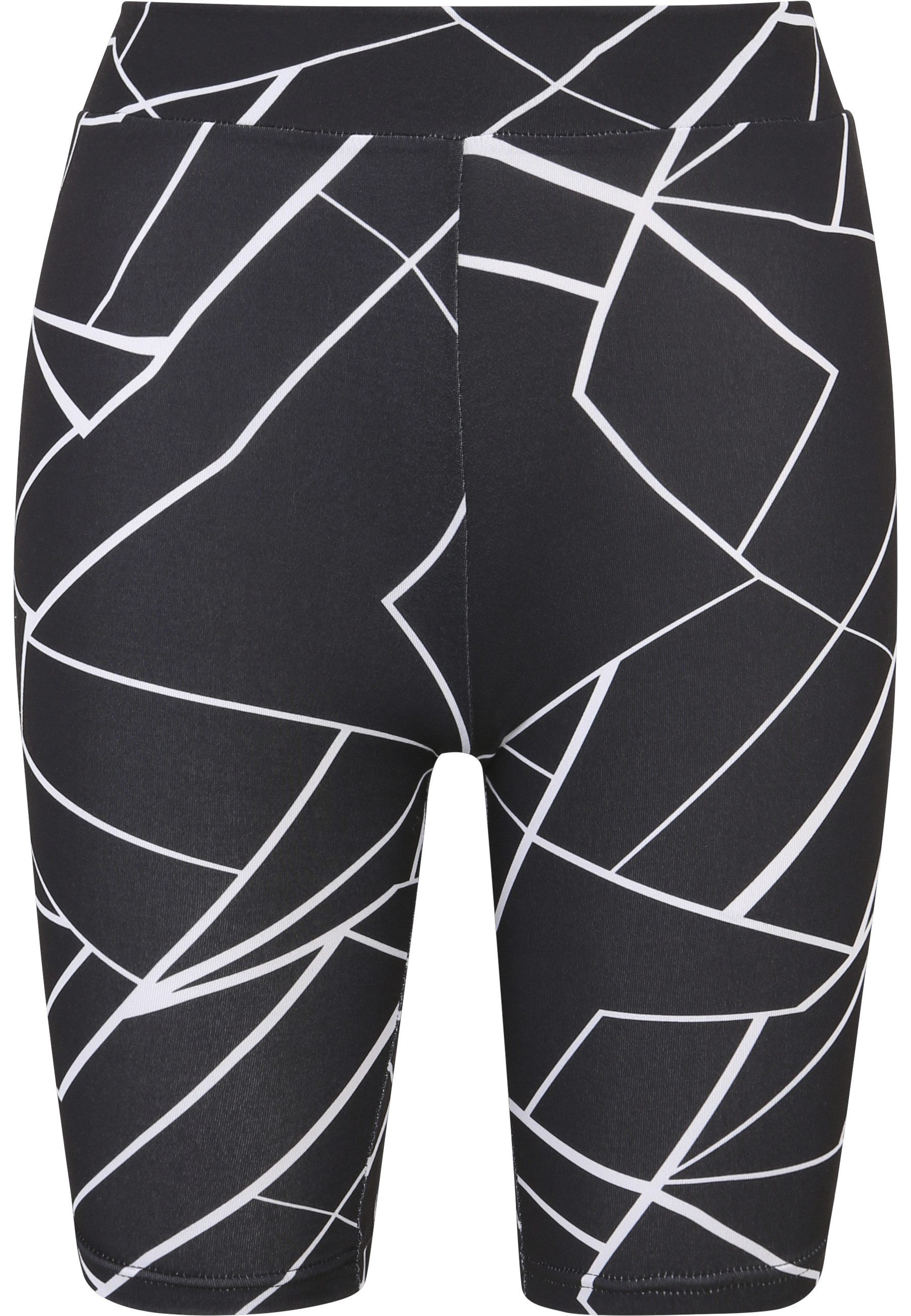 geometric black/black