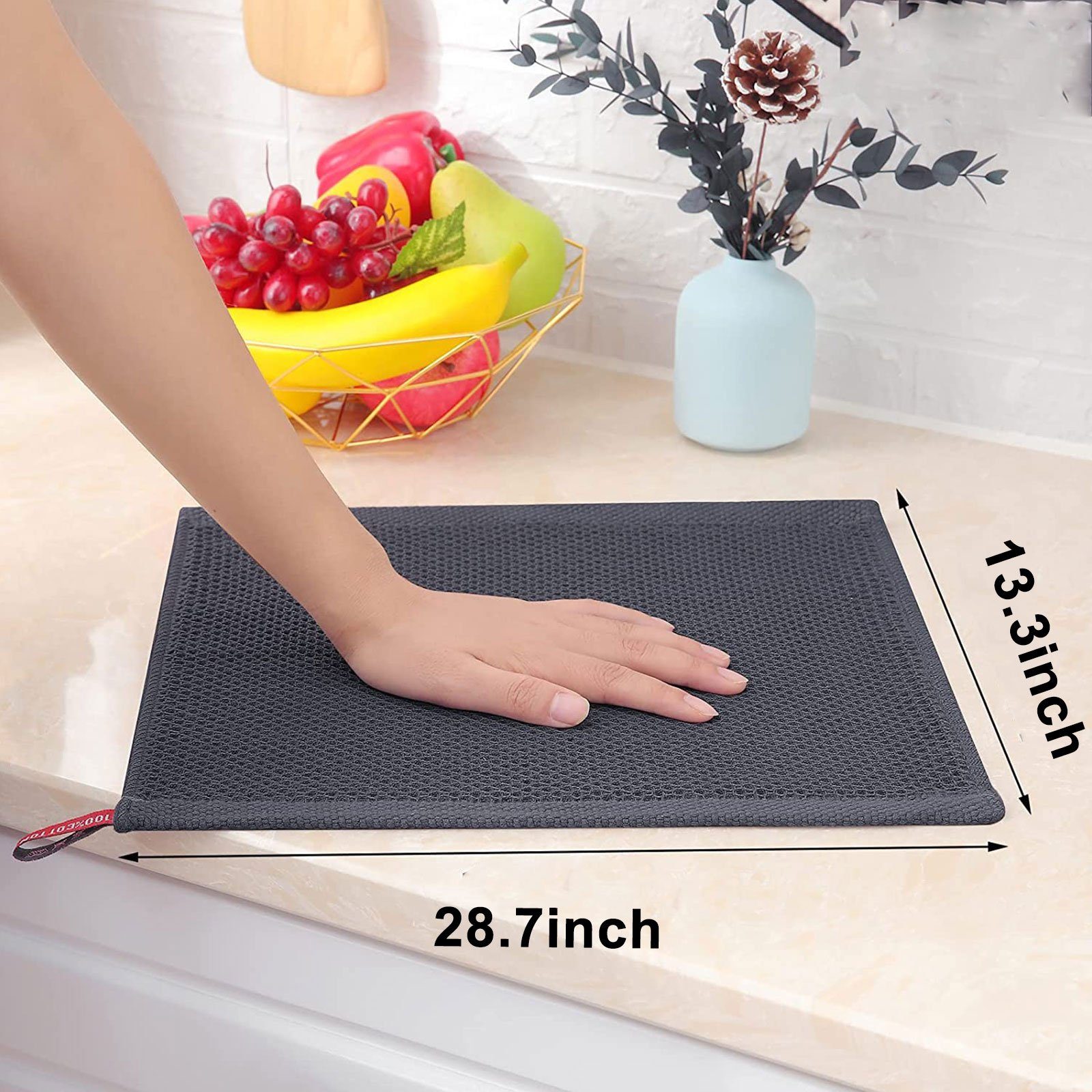 OKWISH Geschirrtuch Spültuch Küchentücher Lappen set günstig online kaufen