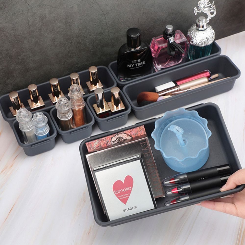 POPOLIC Aufbewahrungsbox Schubladen-Organizer Set, Aufbewahrungs-Box Eintei günstig online kaufen