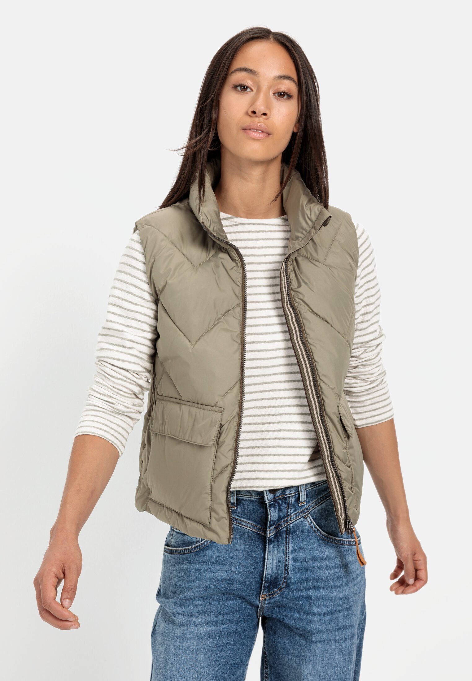Steppweste aus recyceltem Polyester