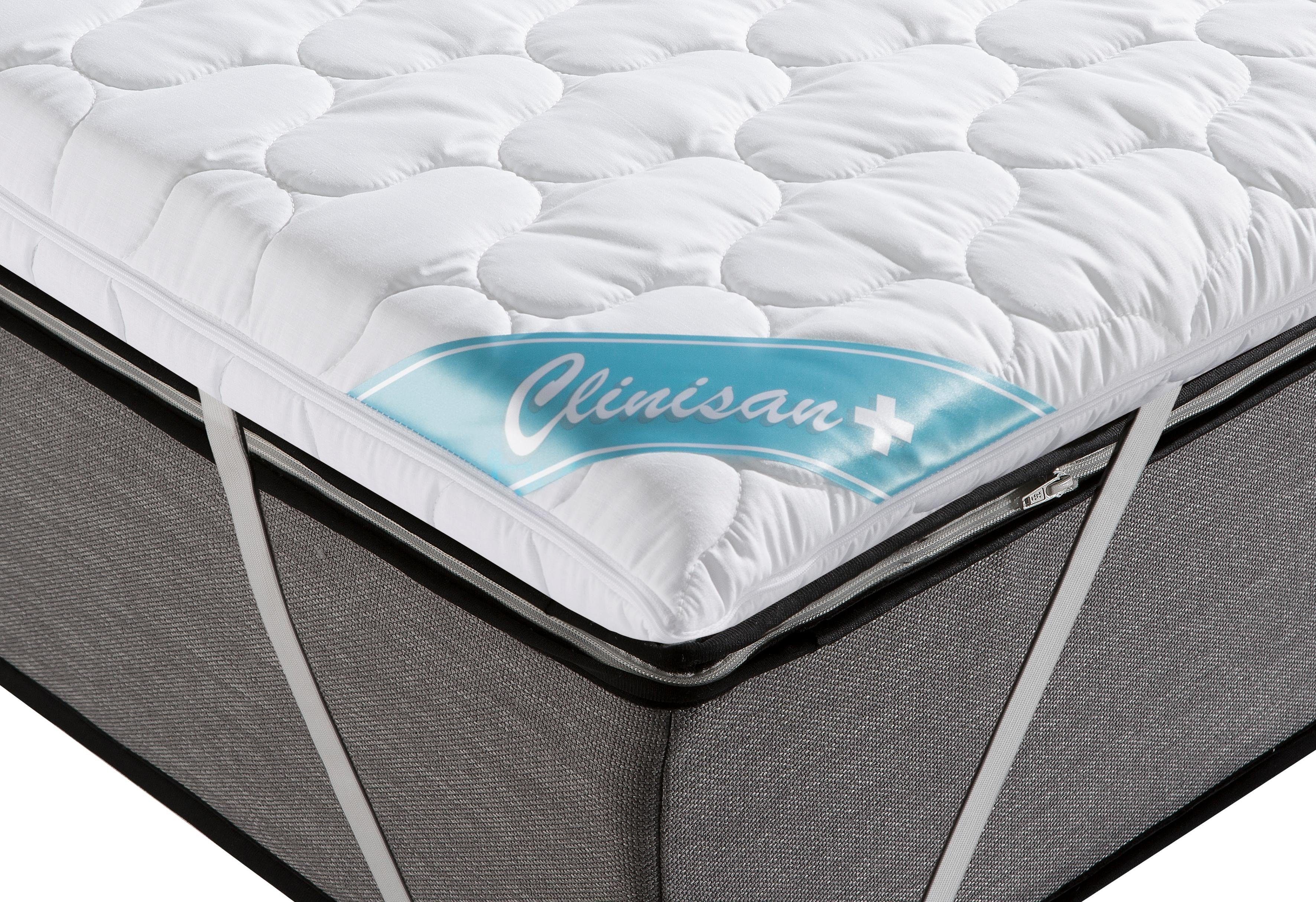 fan, Topper Komfortschaum, Clinisan Punktoflex Plus, 8,5 cm hoch, Komfortschaum, Topper in verschiedenen Größen, druckentlastender Topper