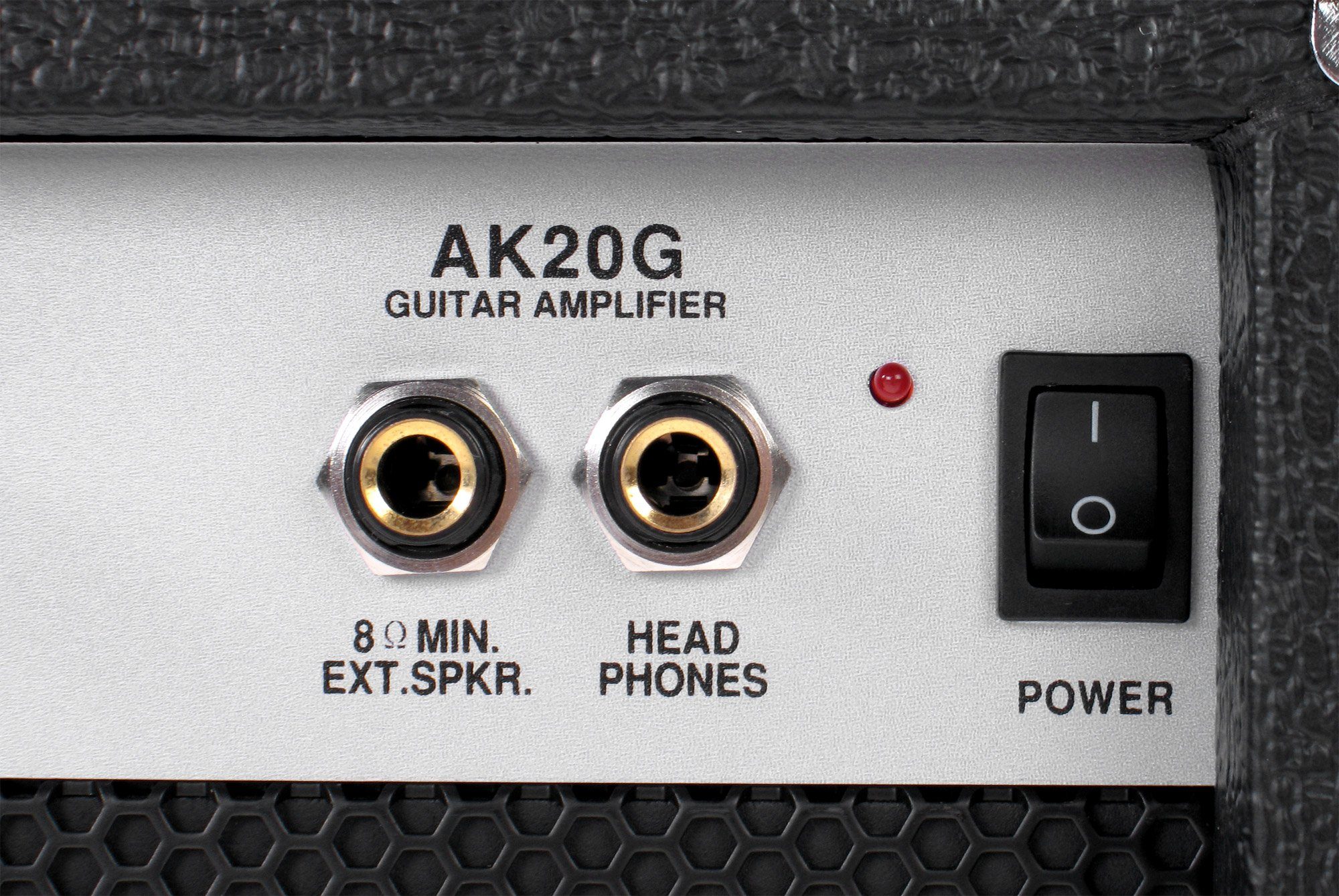 Soundking AK20G Gitarrenverstärker Verstärker (Anzahl Kanäle: 2 (Clean und Verzerrt), 60 W, Gitarrencombo - 3-Band EQ & Gain Regler)