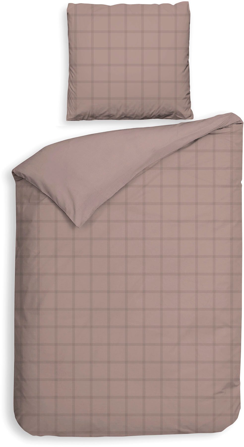 Heckett and Lane Wendebettwäsche Diamante, Mako-Satin, günstig online kaufen