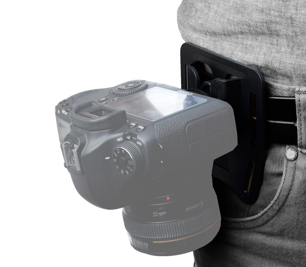 ayex Kameratasche Kamera Gürtelhalterung Holster mit Schnellwechselplatte